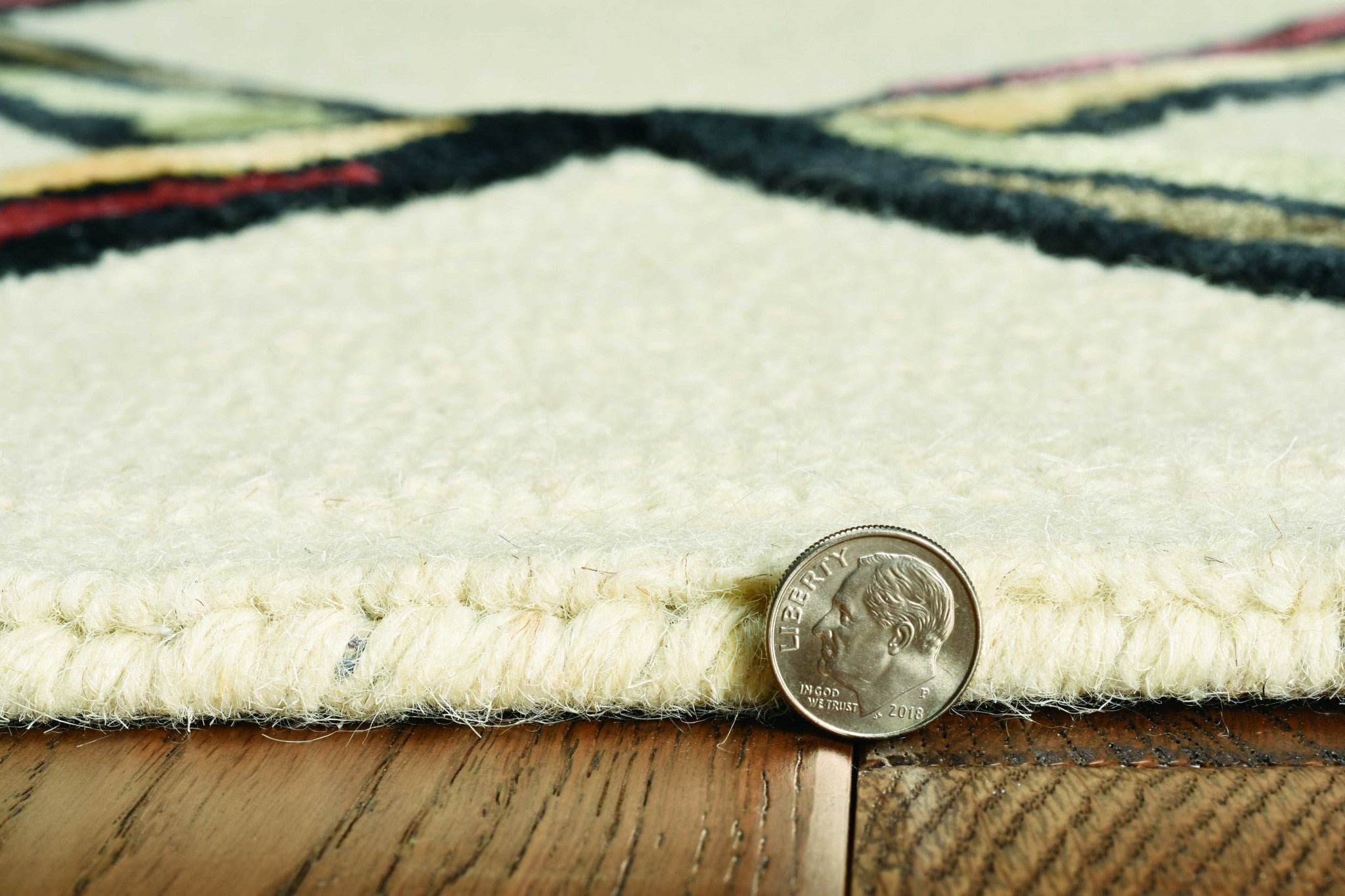 27" X 96" Cream or  Gold Wool or Viscose Rug