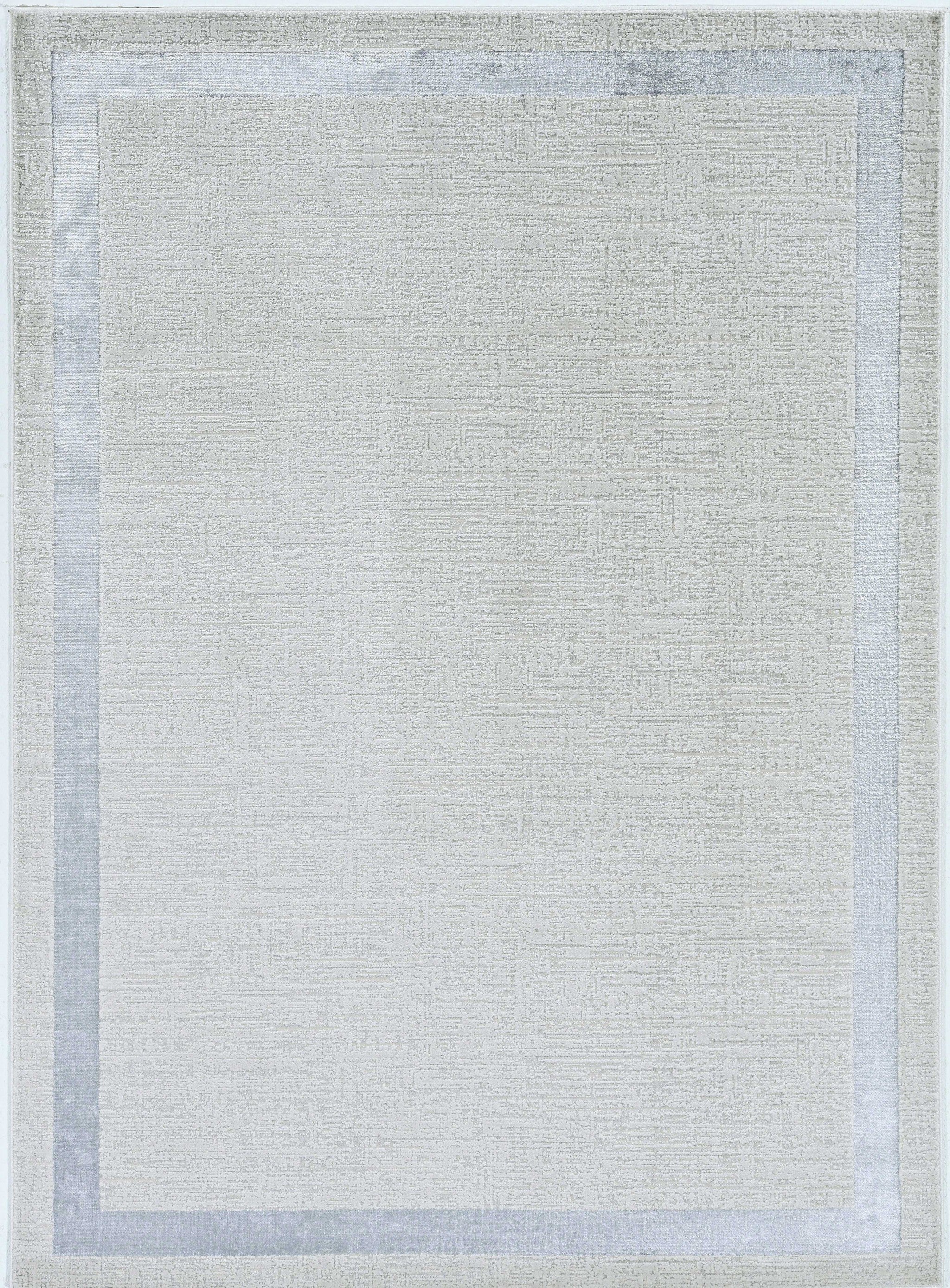 39" X 59" Ivory or Silver Polypropelene or Polyester Rug