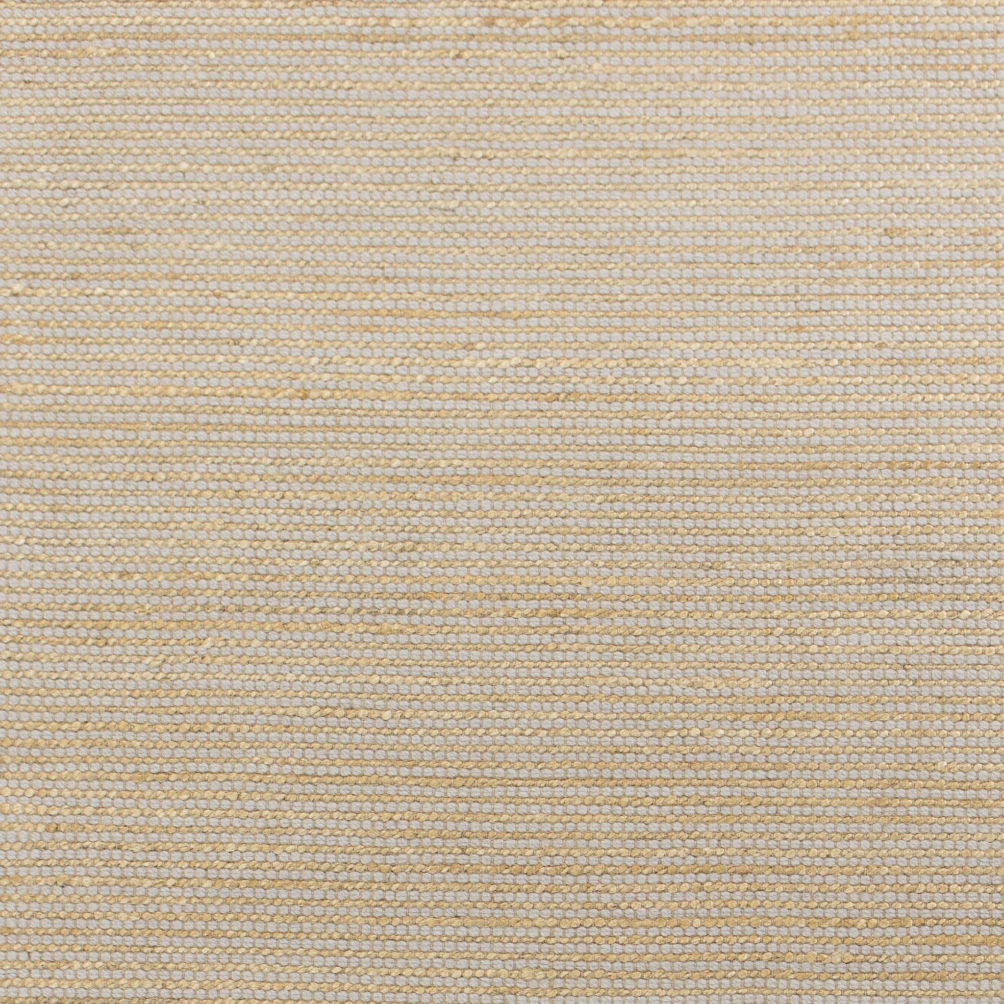 96" X 126" Grey Wool or Jute Rug