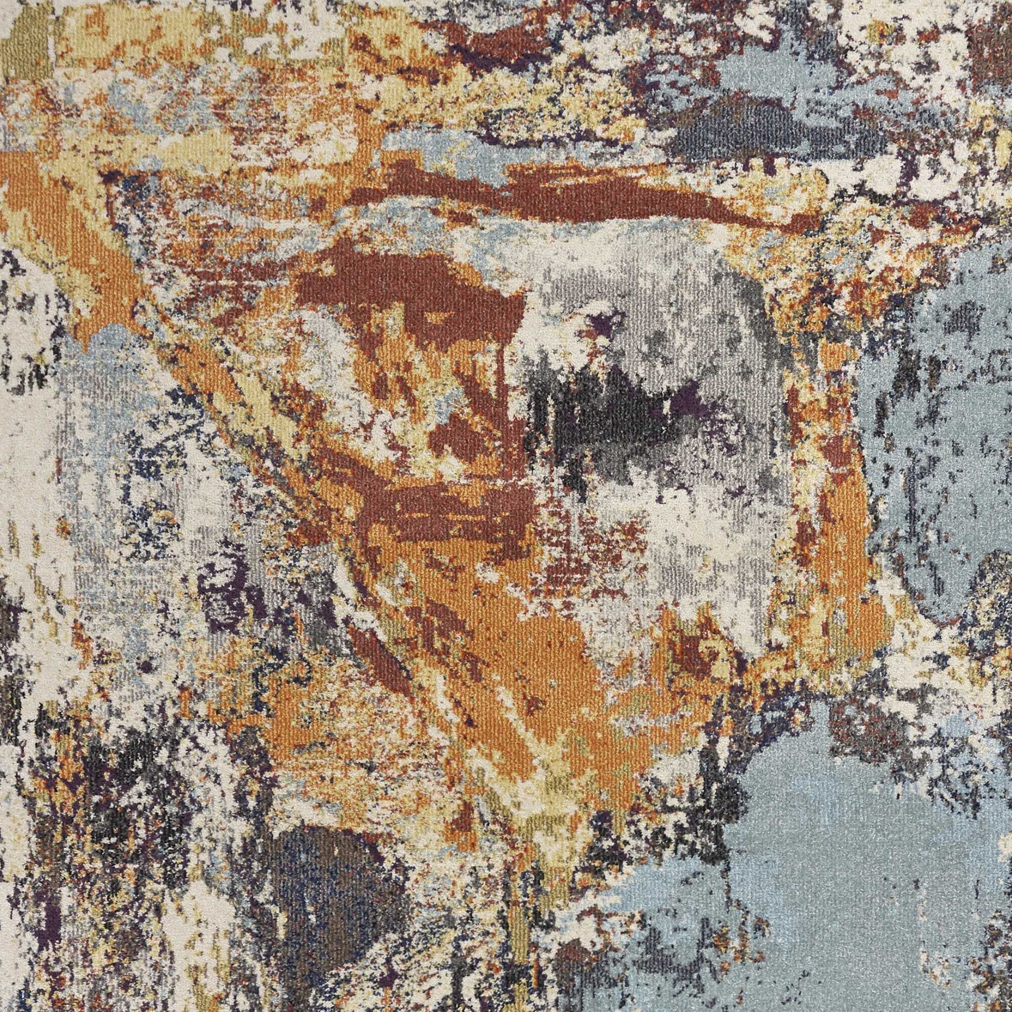 94" X 130" Multi Polypropelene Rug