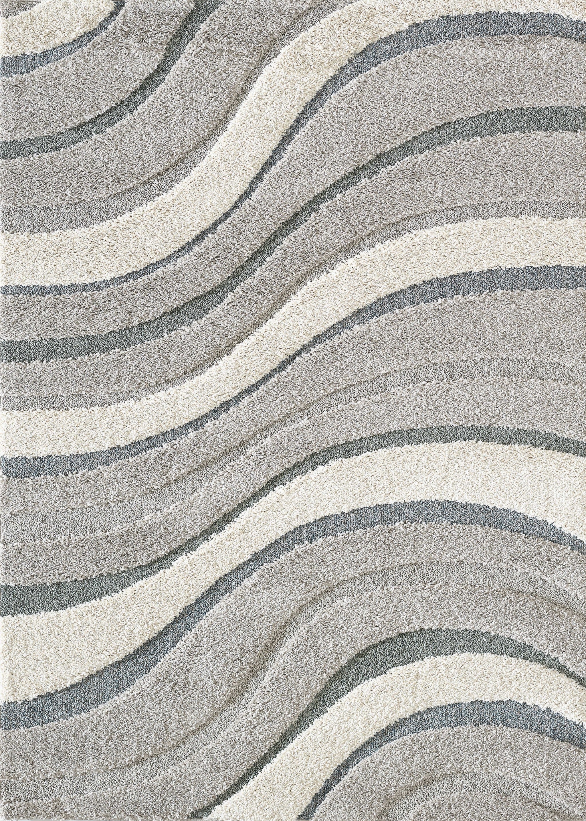 78" X 78" Grey Polypropelene Rug