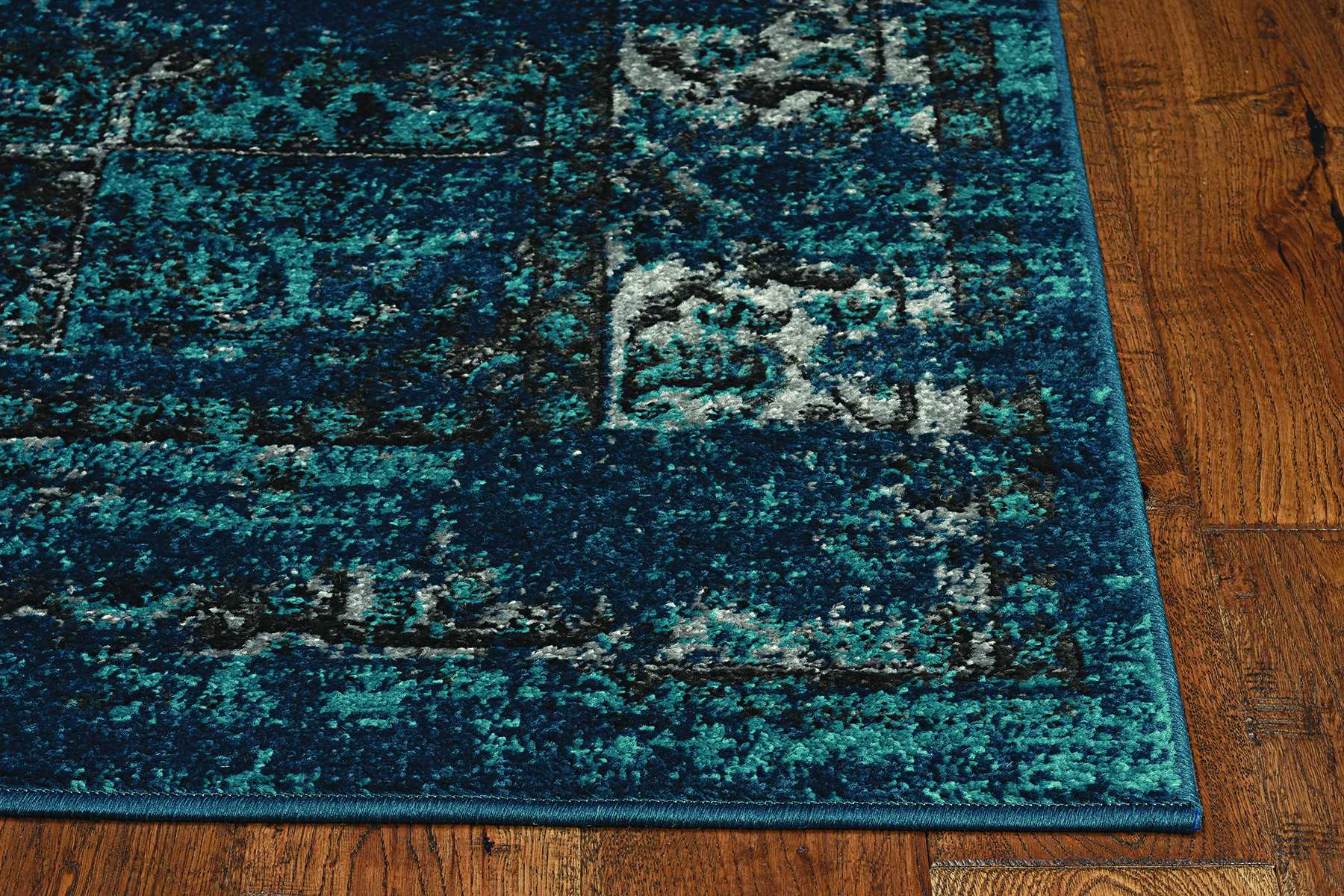 63" X 91" Ivory  Microfiber Rug