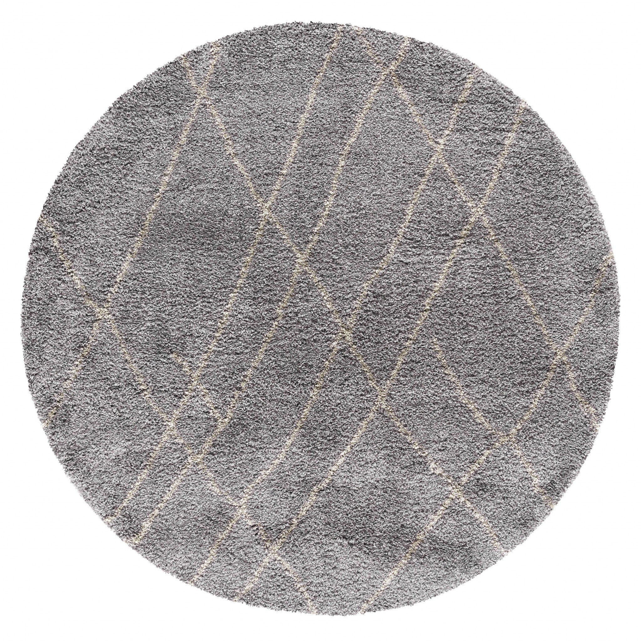 39" X 59" X 2" Slate Polypropelene Rug