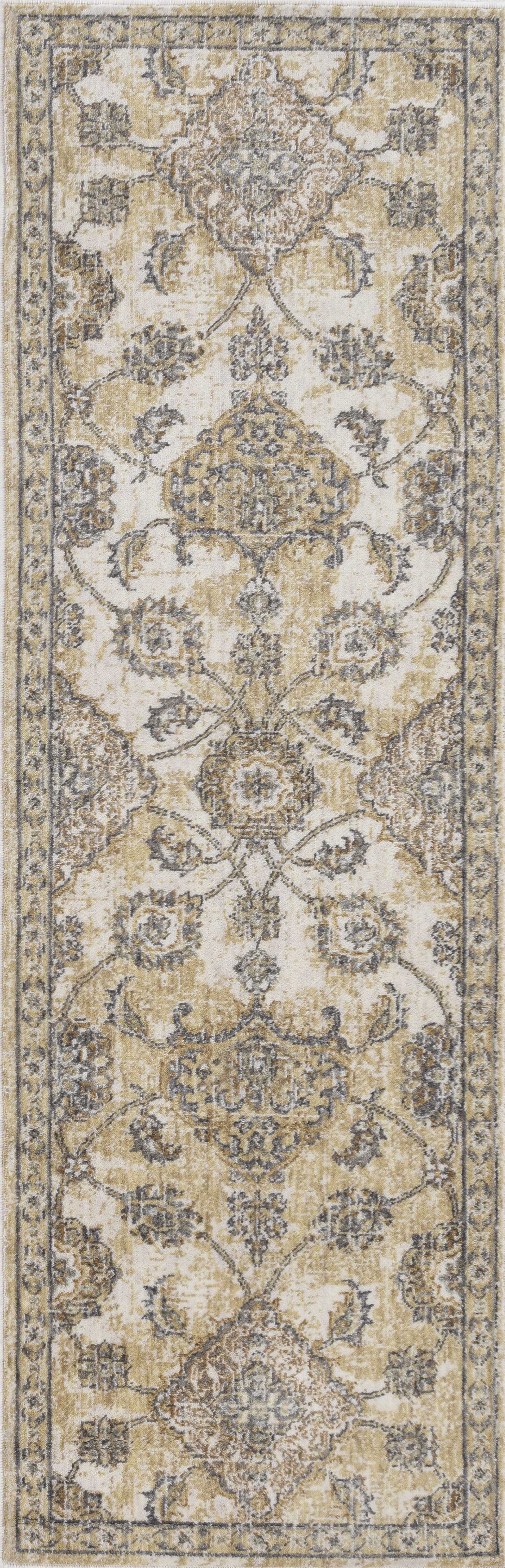 108" X 156" Ivory  Sand Wool Rug