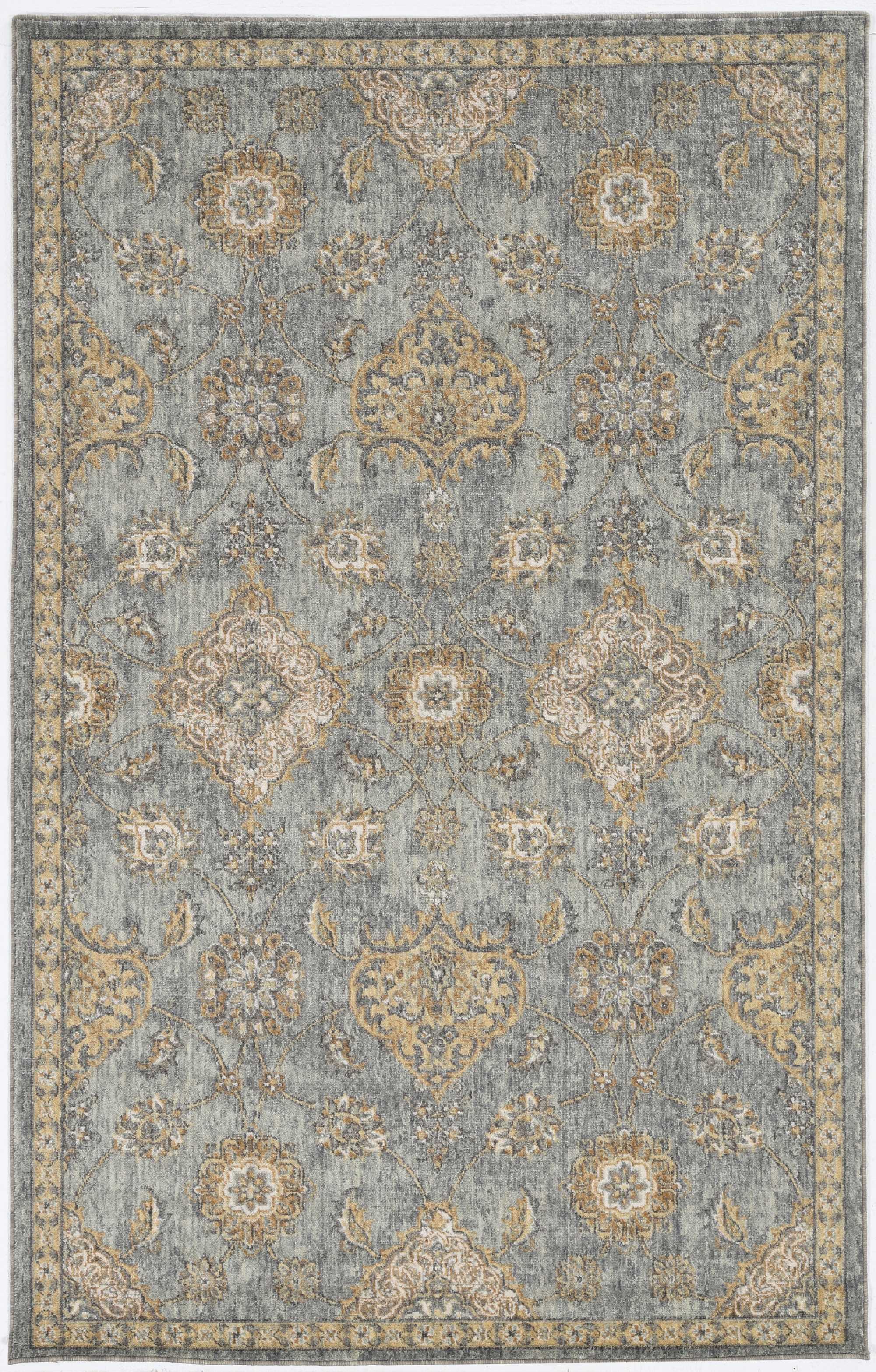 27" X 90" Sage Green Wool Rug