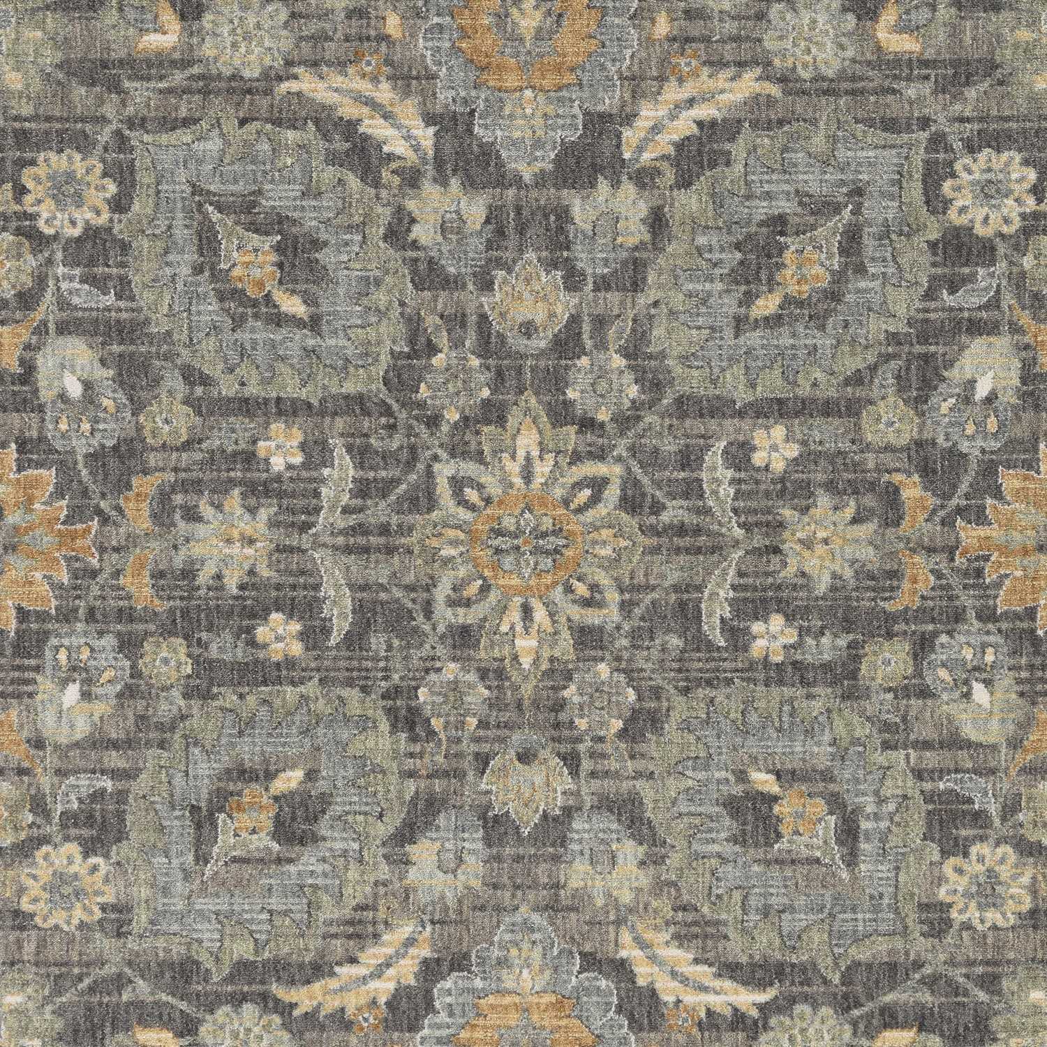 63" X 91" Taupe Wool Rug