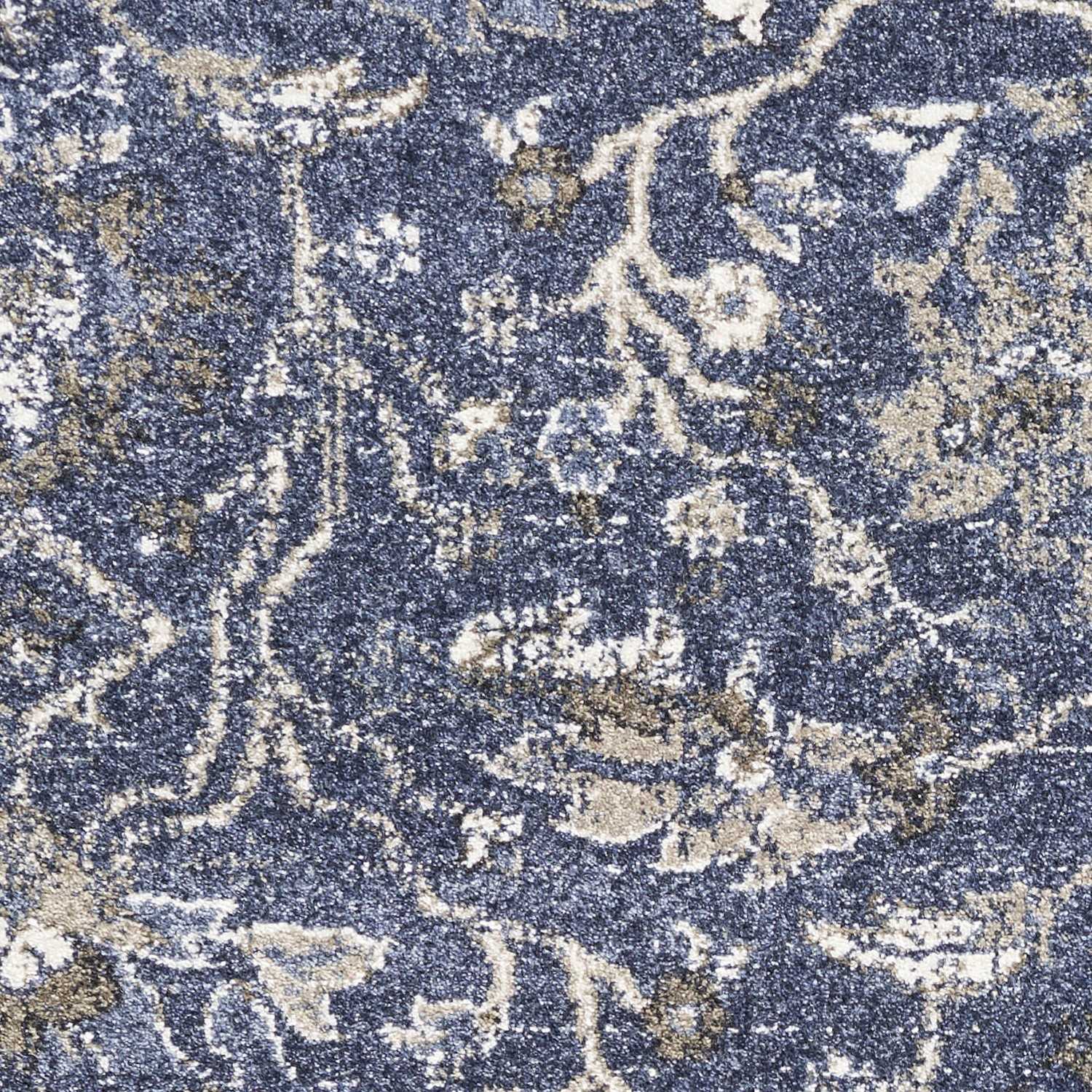 91" X 91" Denim Polypropelene Rug