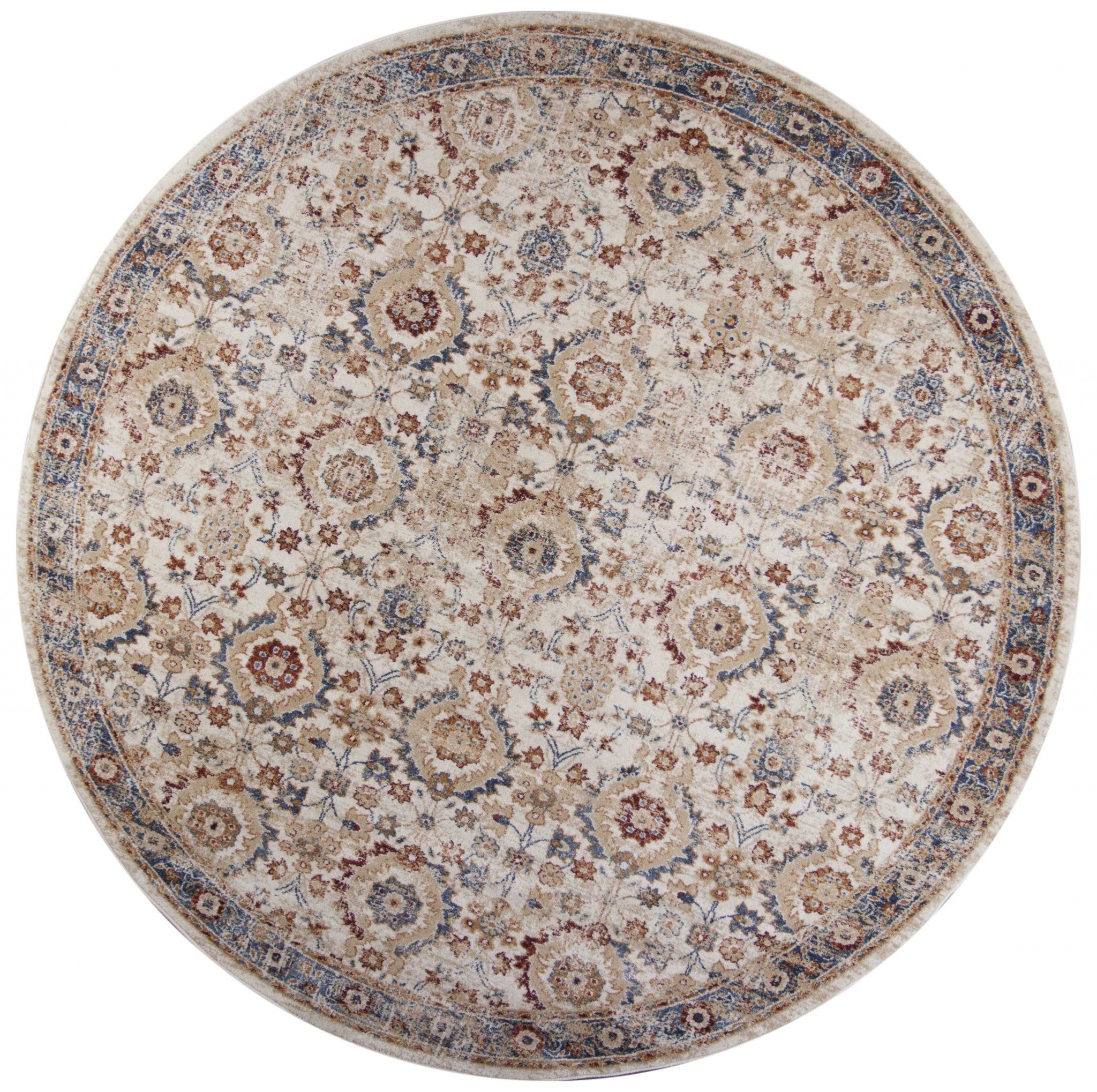 39" X 59" Ivory  Polypropelene Rug