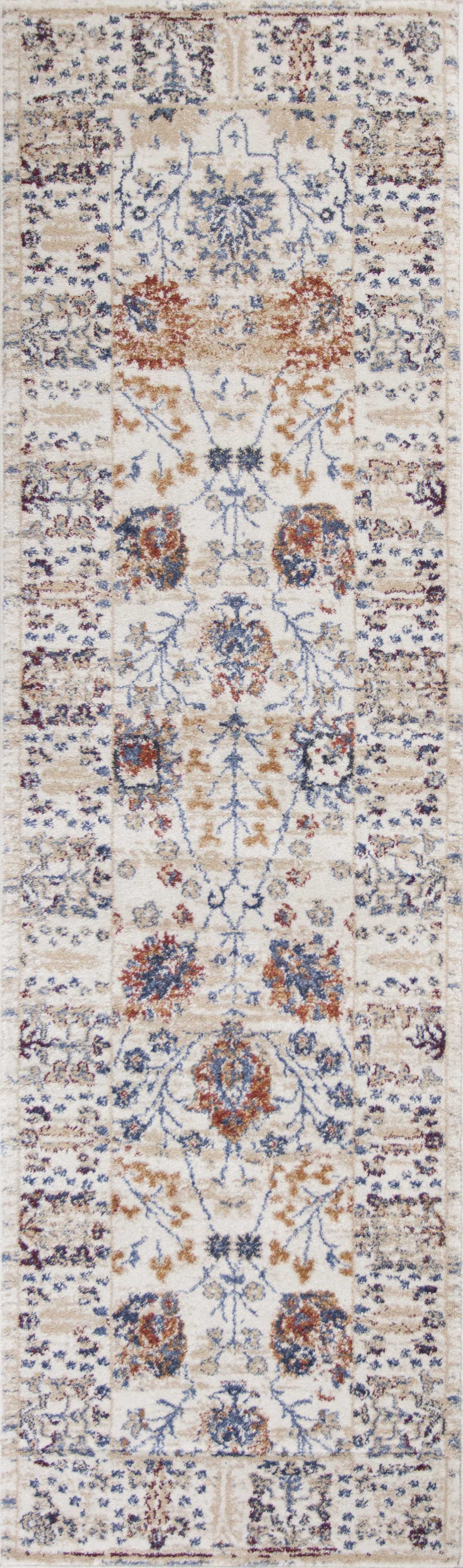39" X 59" Beige Polypropelene Rug