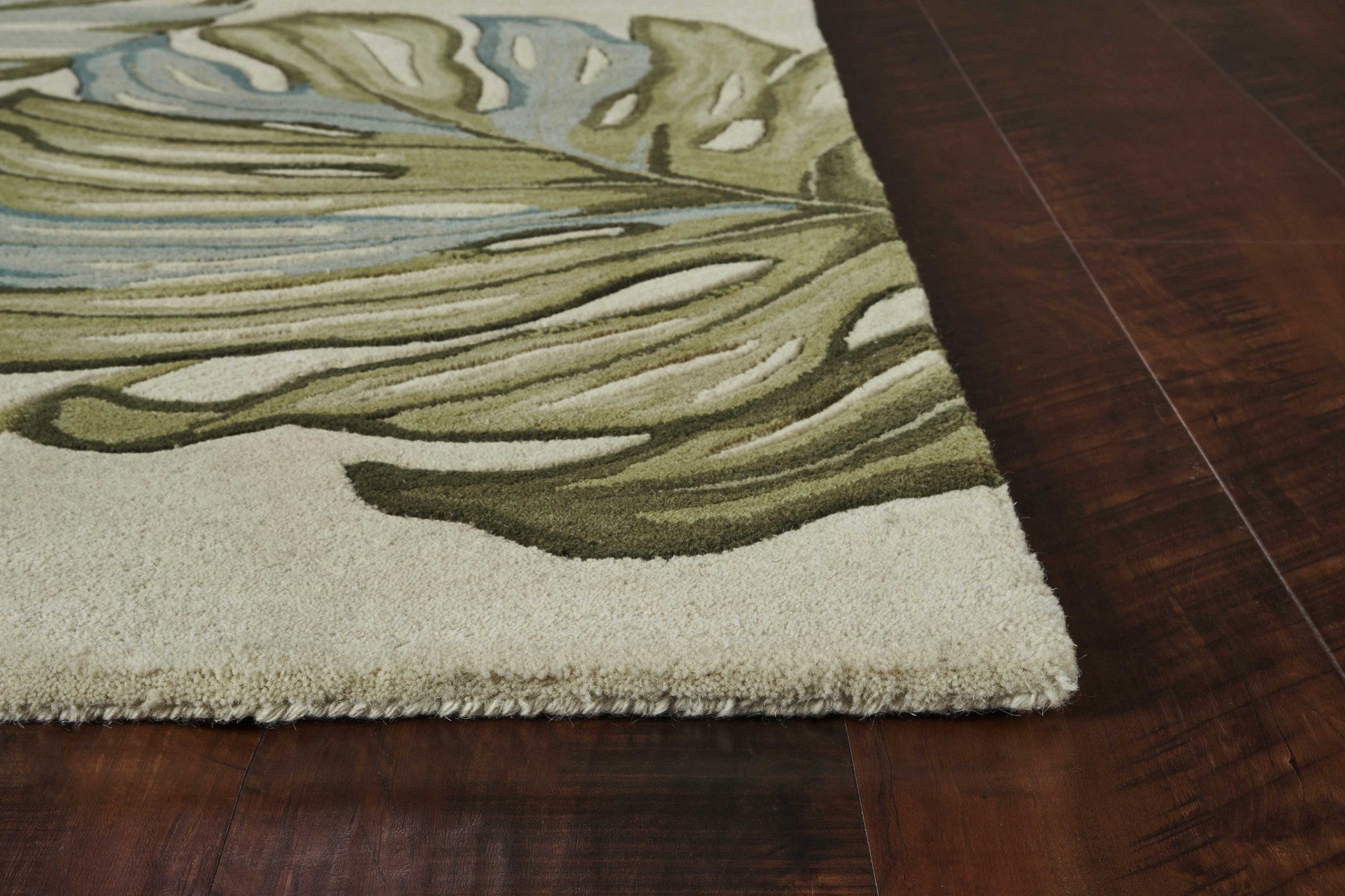 102" X 138" Ivory  Wool Rug