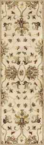 39" X 63" Champagne Wool Rug