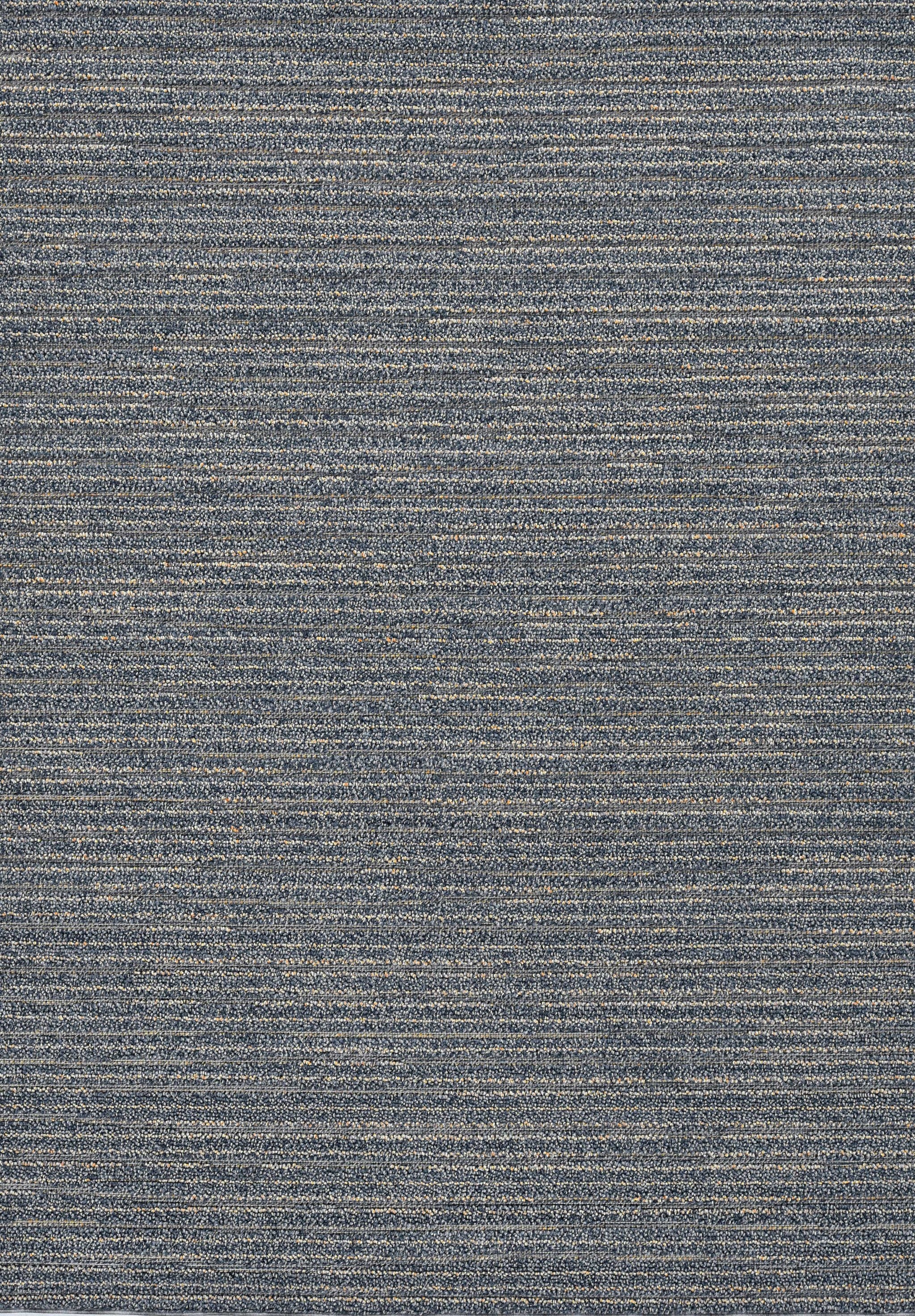 79" X 112" Denim Polypropylene Rug