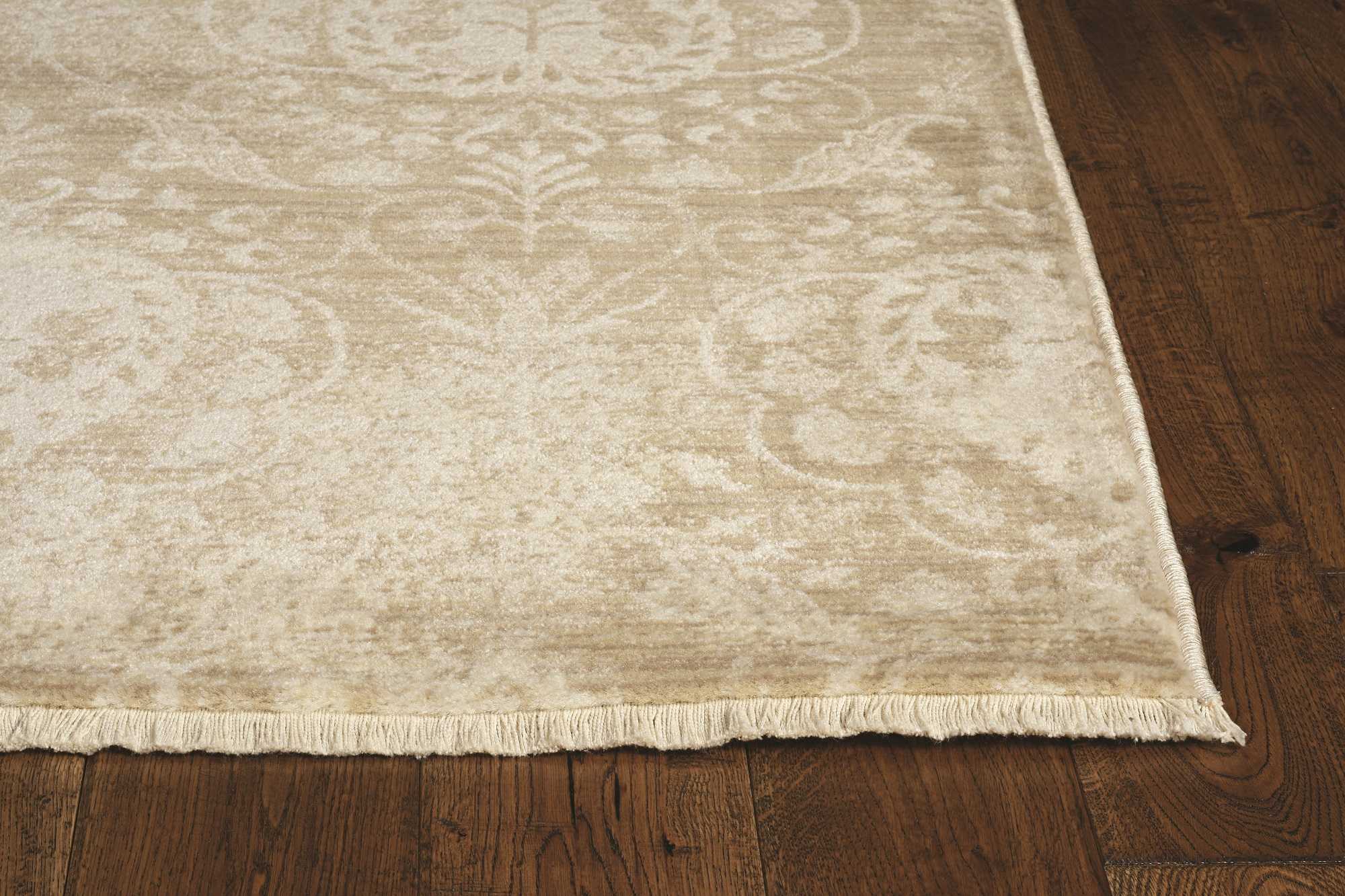 24" X 96" Sand Polypropylene Rug