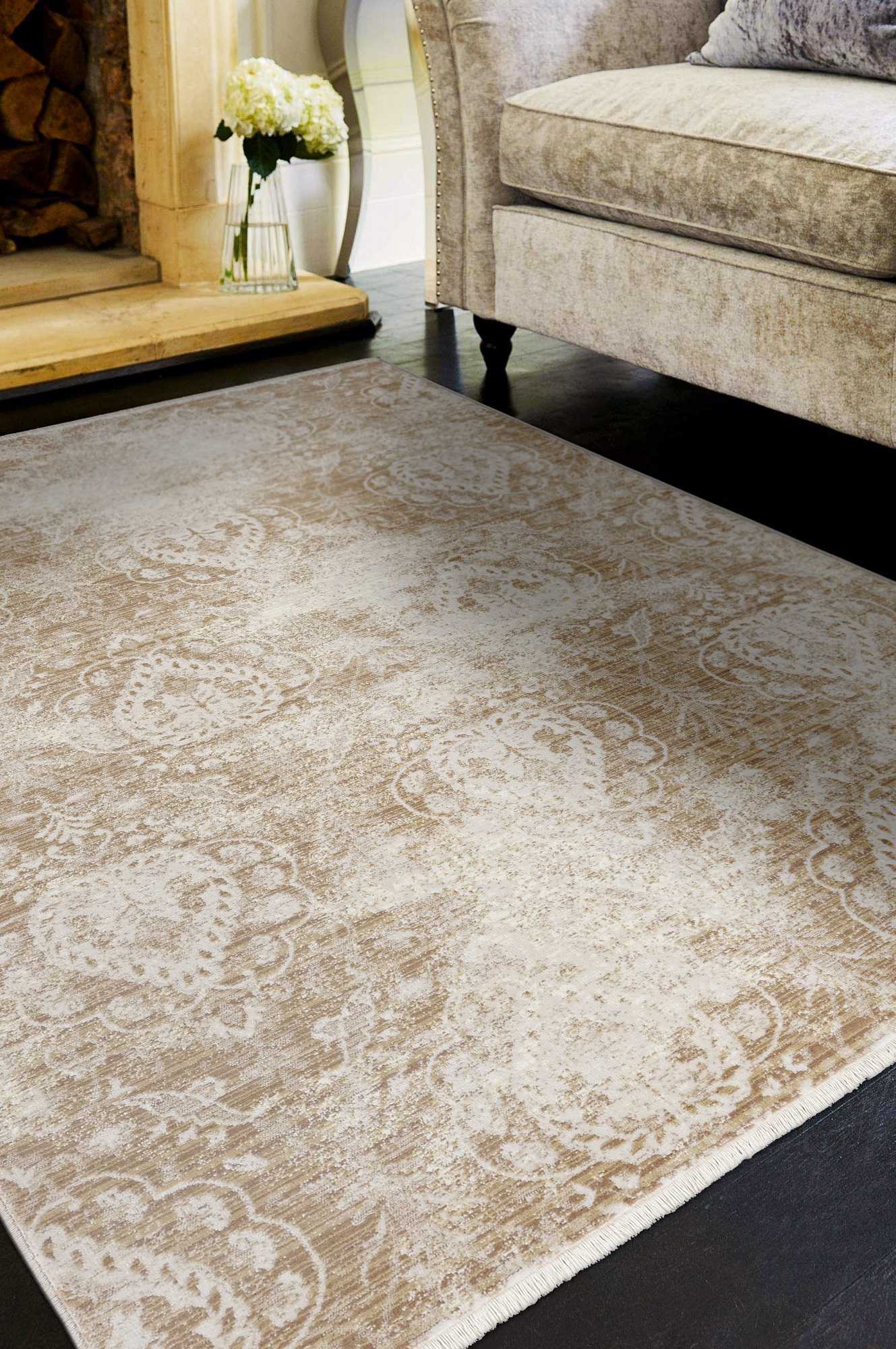 79" X 79" Sand Polypropylene Rug