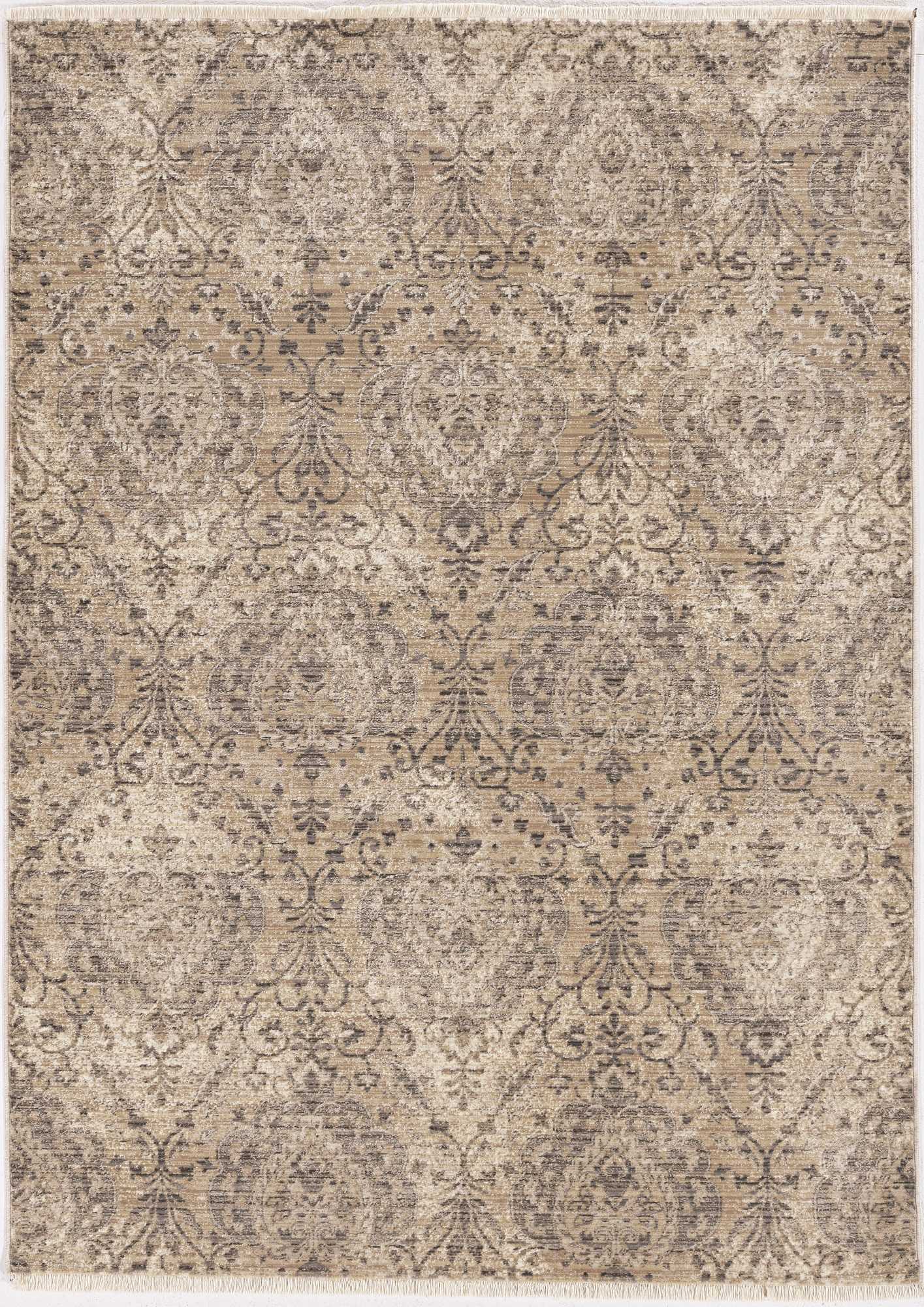 24" X 96" Sand or  Grey Polypropylene Rug