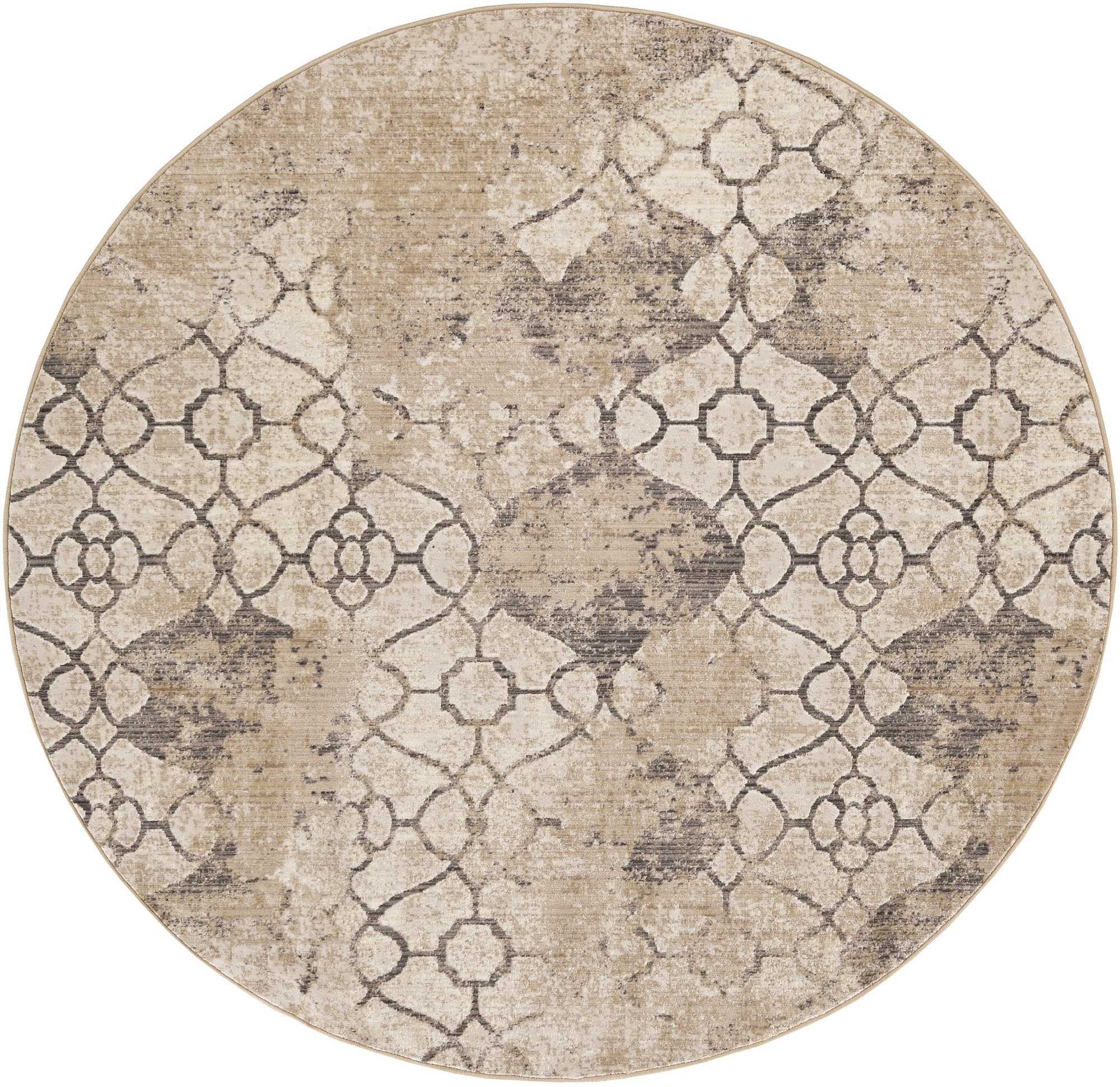 24" X 96" Ivory  Polypropylene Rug