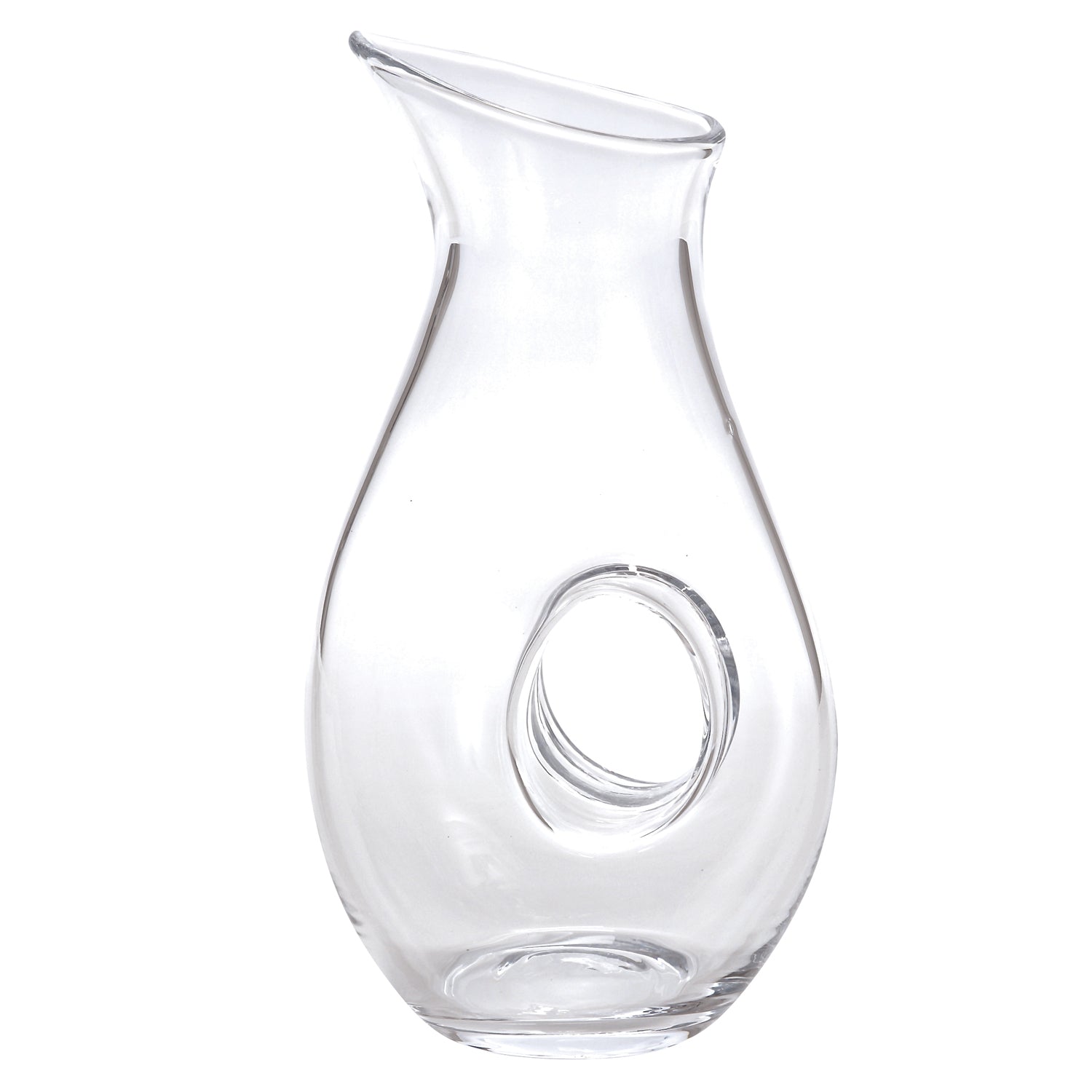 Mouth Blown Lead Free Crystal Pitcher - 28 oz.