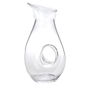 Mouth Blown Lead Free Crystal Pitcher - 28 oz.
