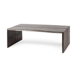 Rectangular Solid Wood Coffee Table