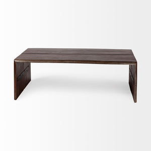 Rectangular Solid Wood Coffee Table