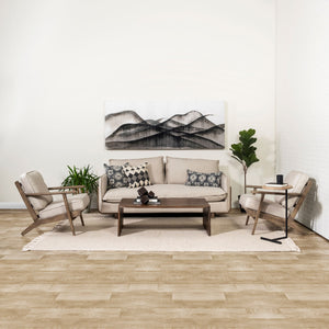 Rectangular Solid Wood Coffee Table