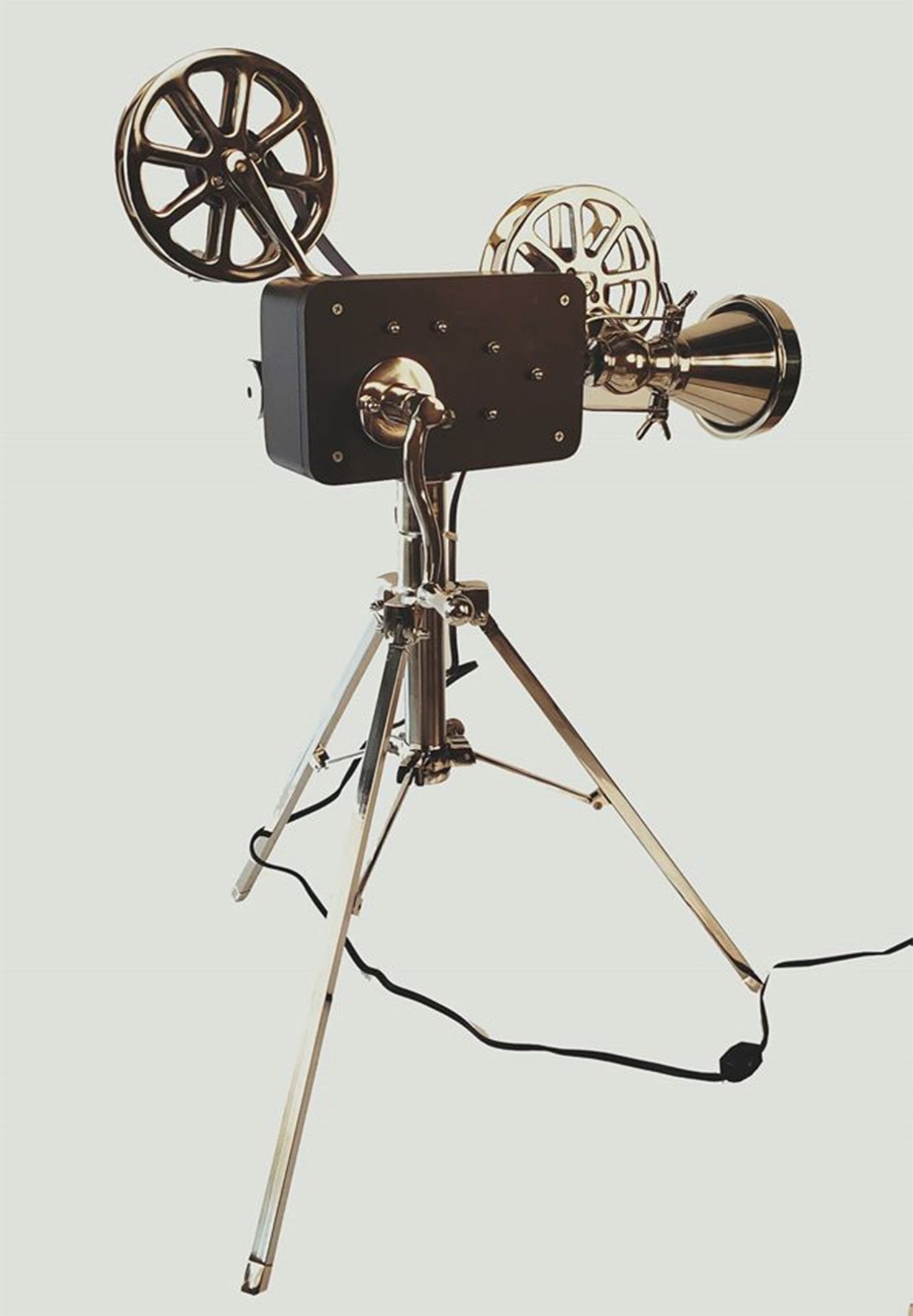 Movie Projector Aluminum Model