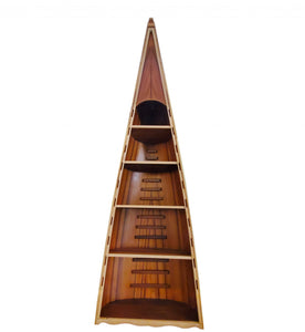 Red Cedar Canoe Book Shelf