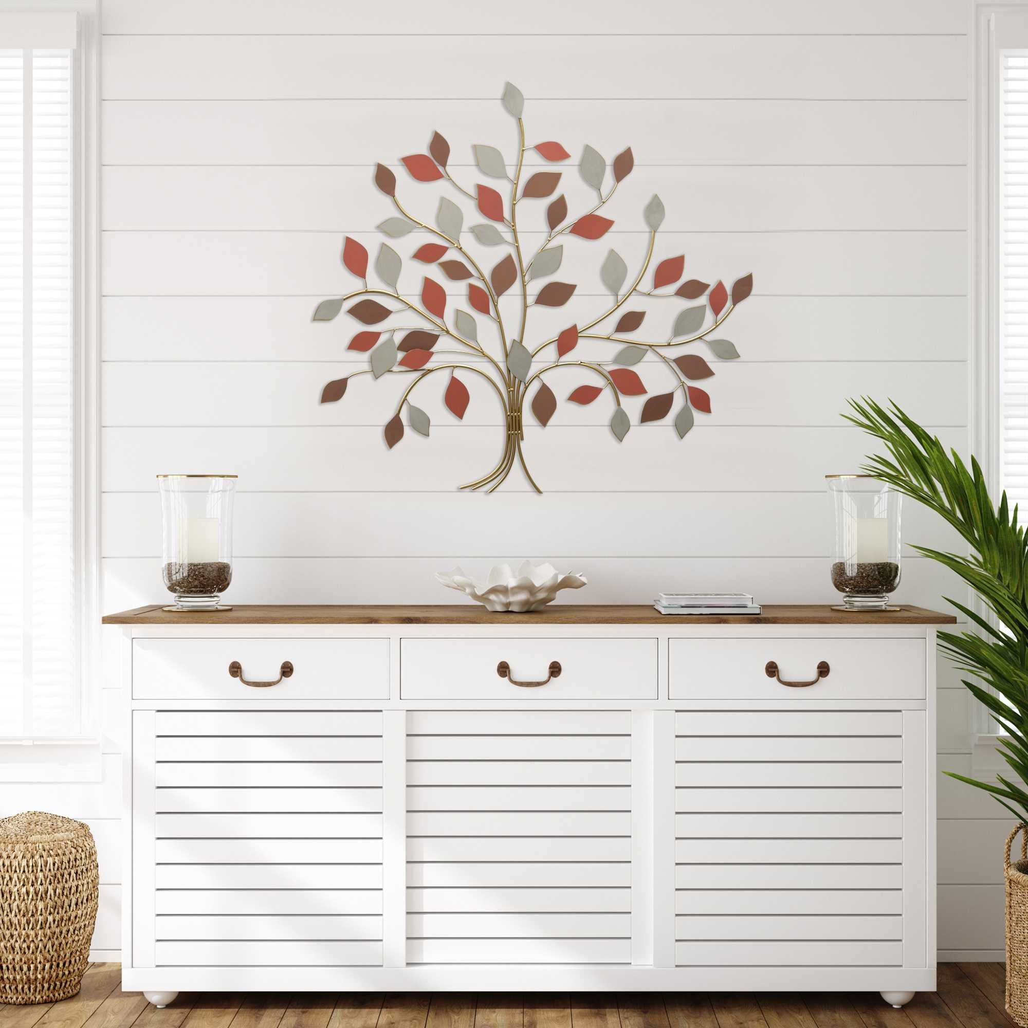 Tree Metal Wall Decor