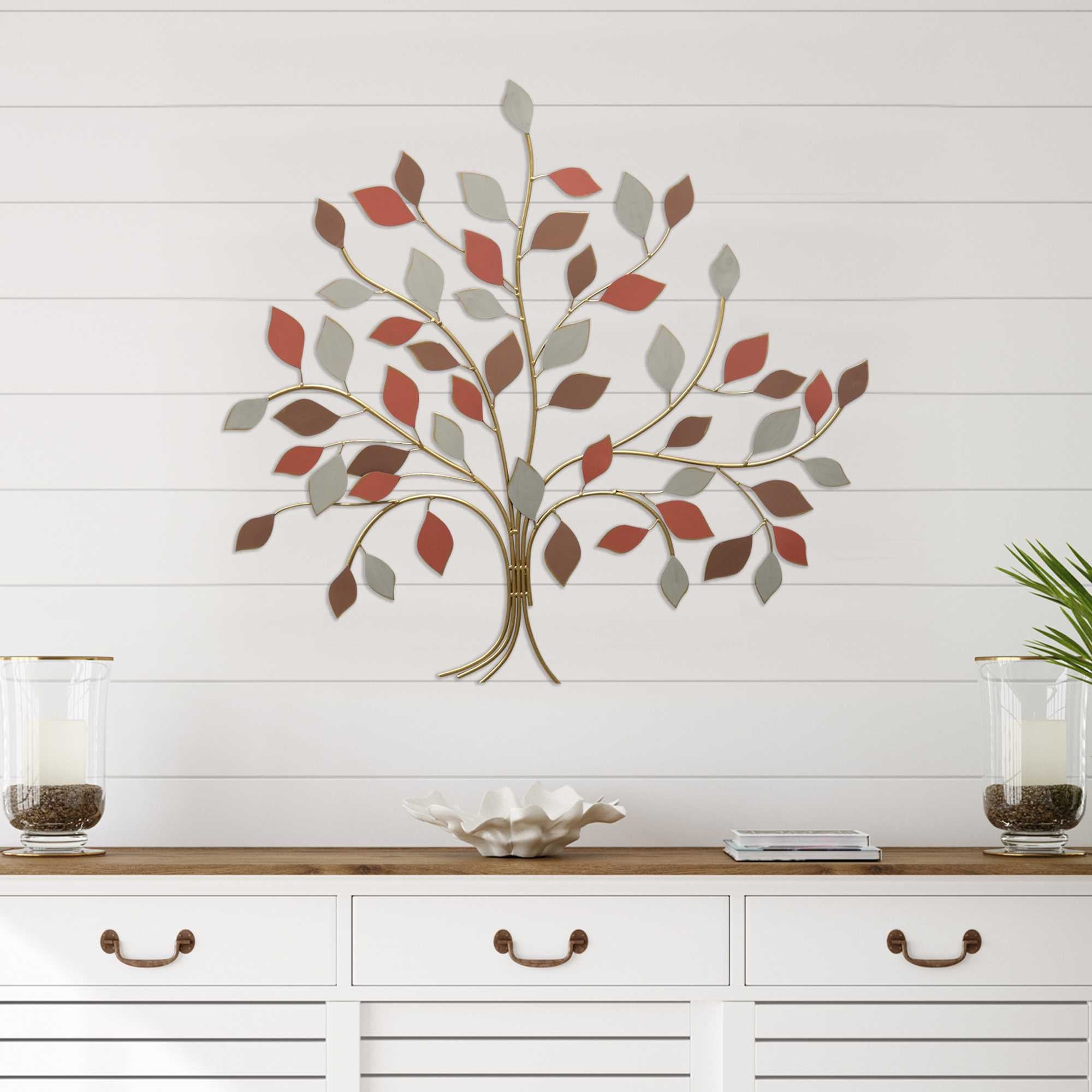 Tree Metal Wall Decor