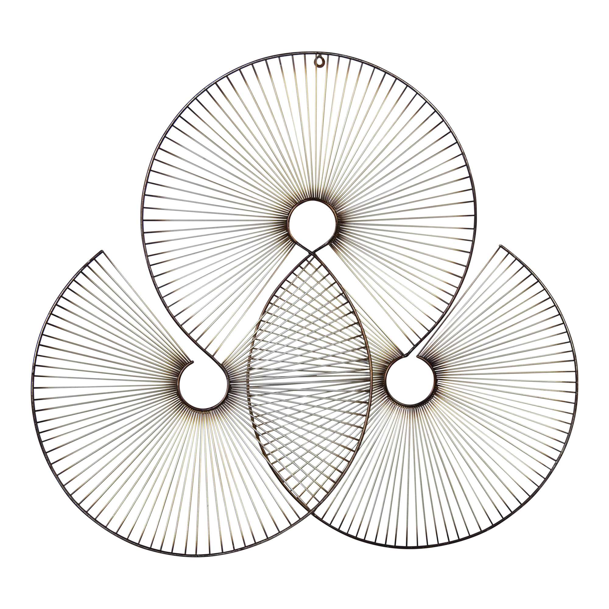Fan Metal Wall Decor