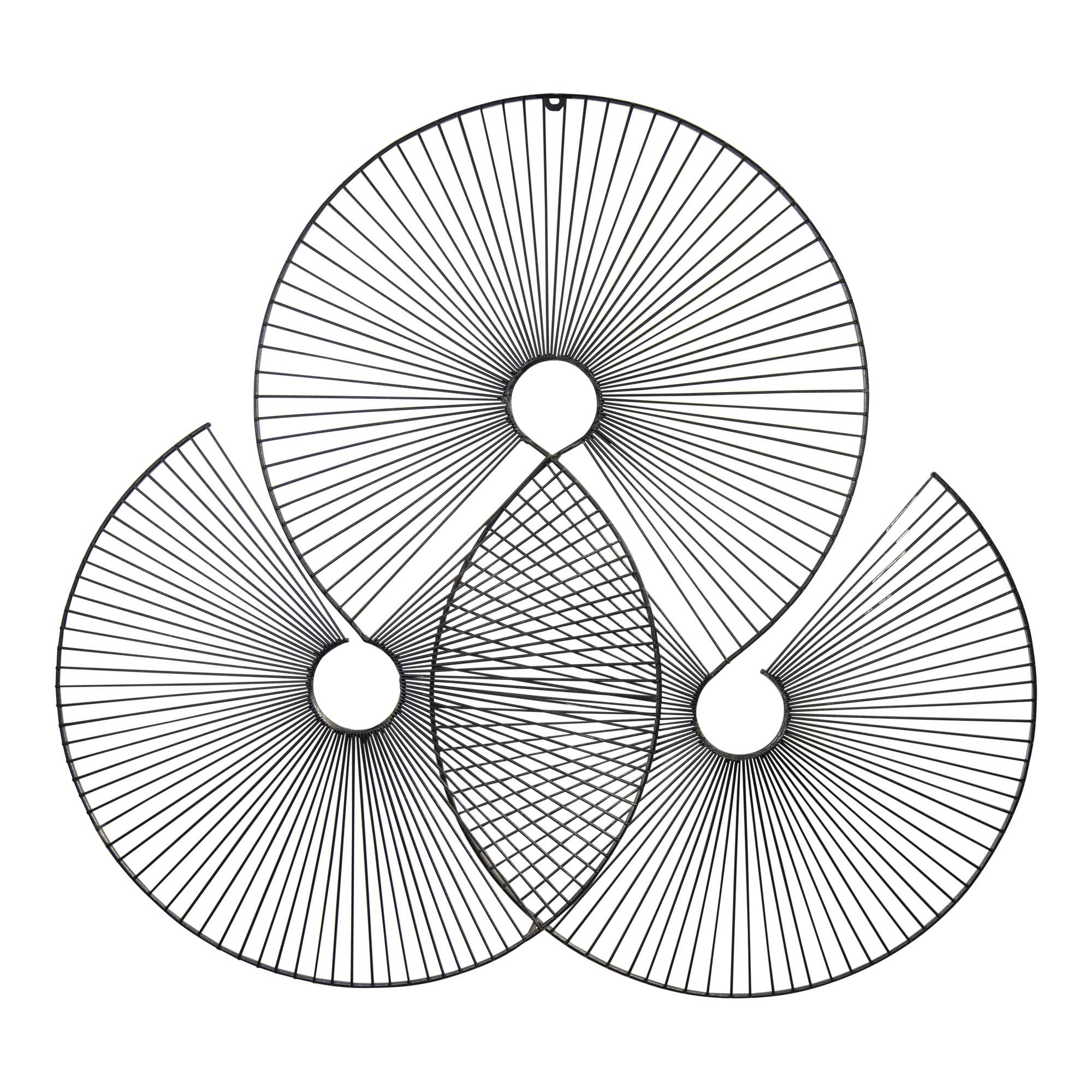 Fan Metal Wall Decor