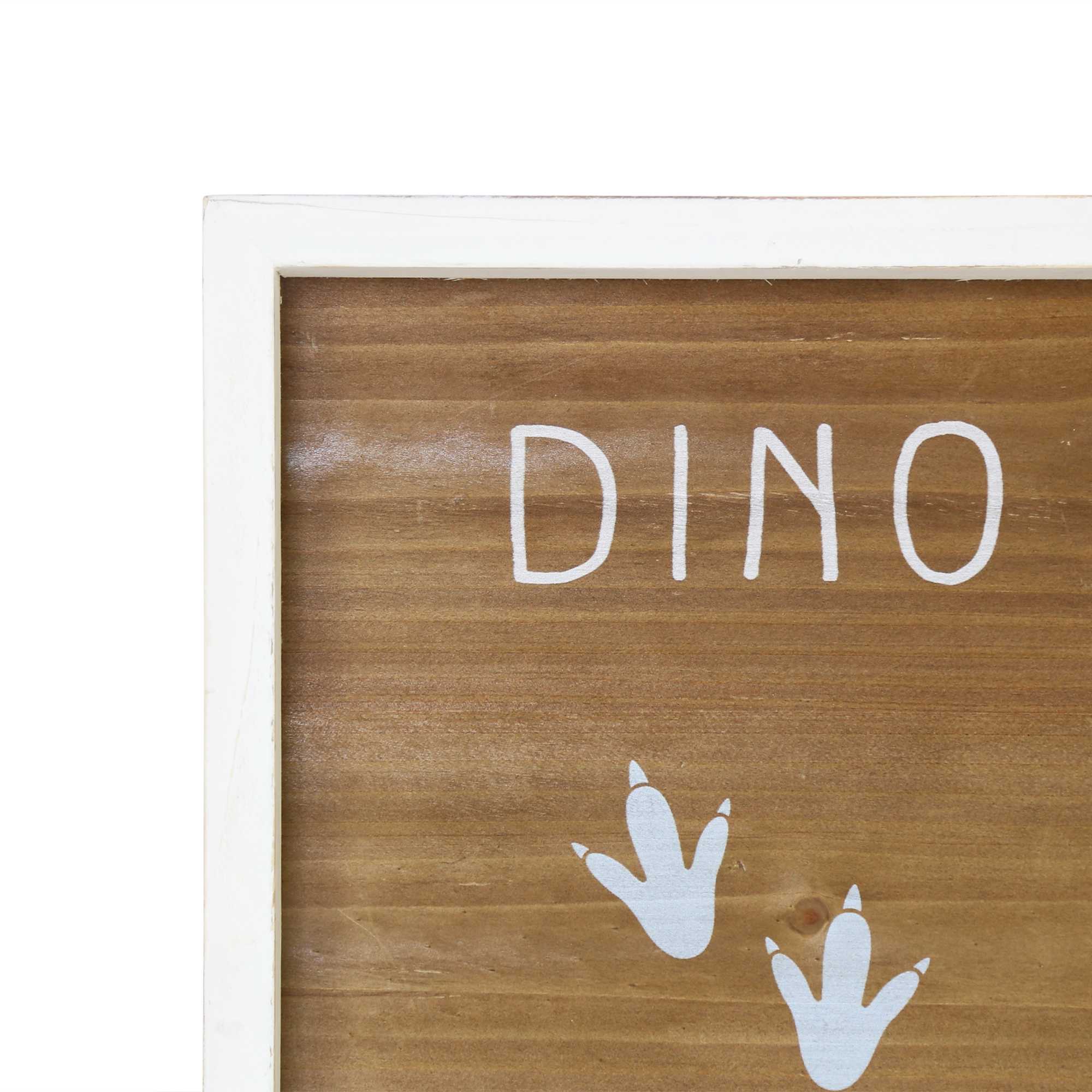 16" X 20" Dino Tracks  Framed Wall Art