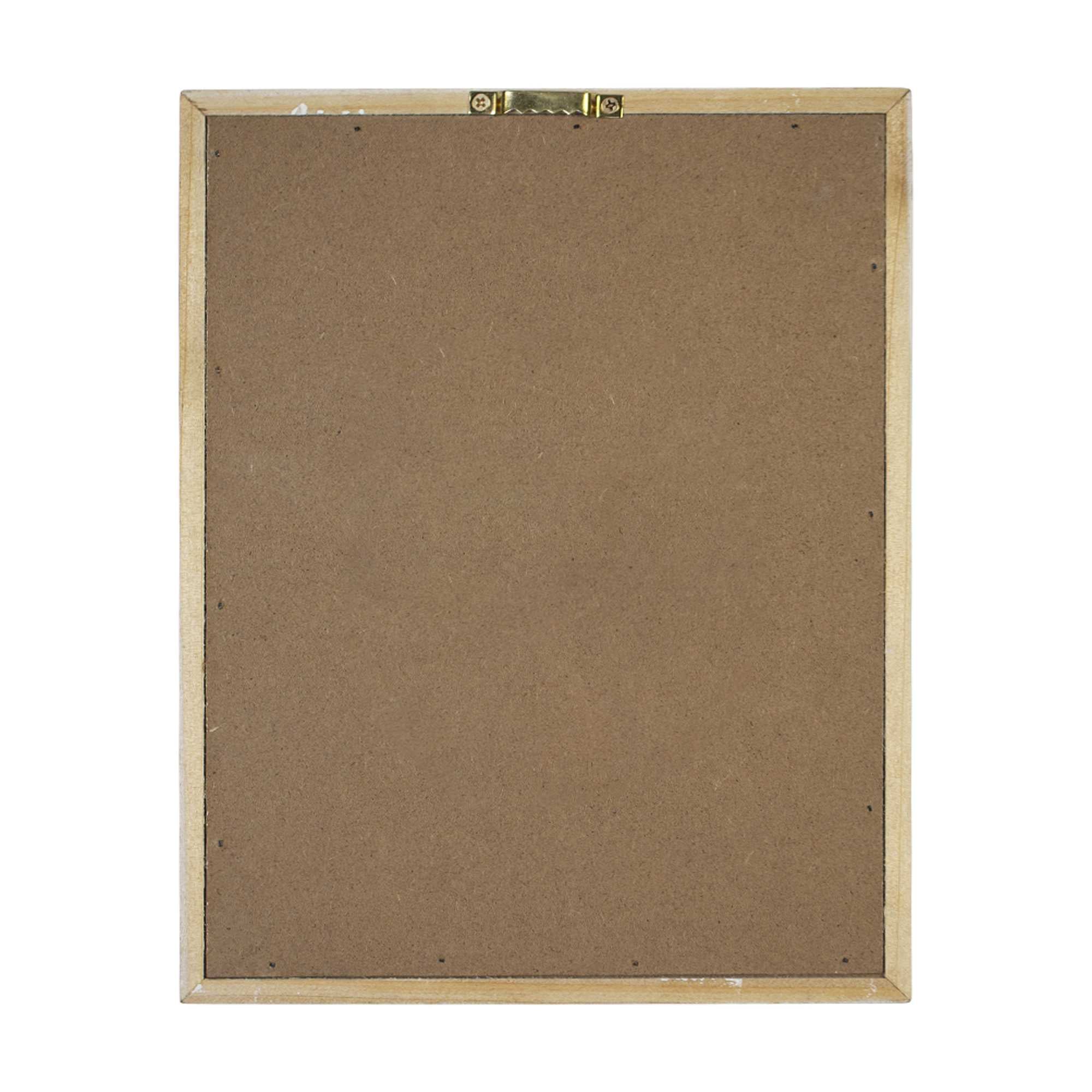 8" X 10" Flush Brush Wash Floss Framed Wall Art