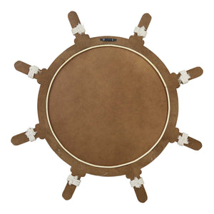 Ship Wheel Wall Mirror