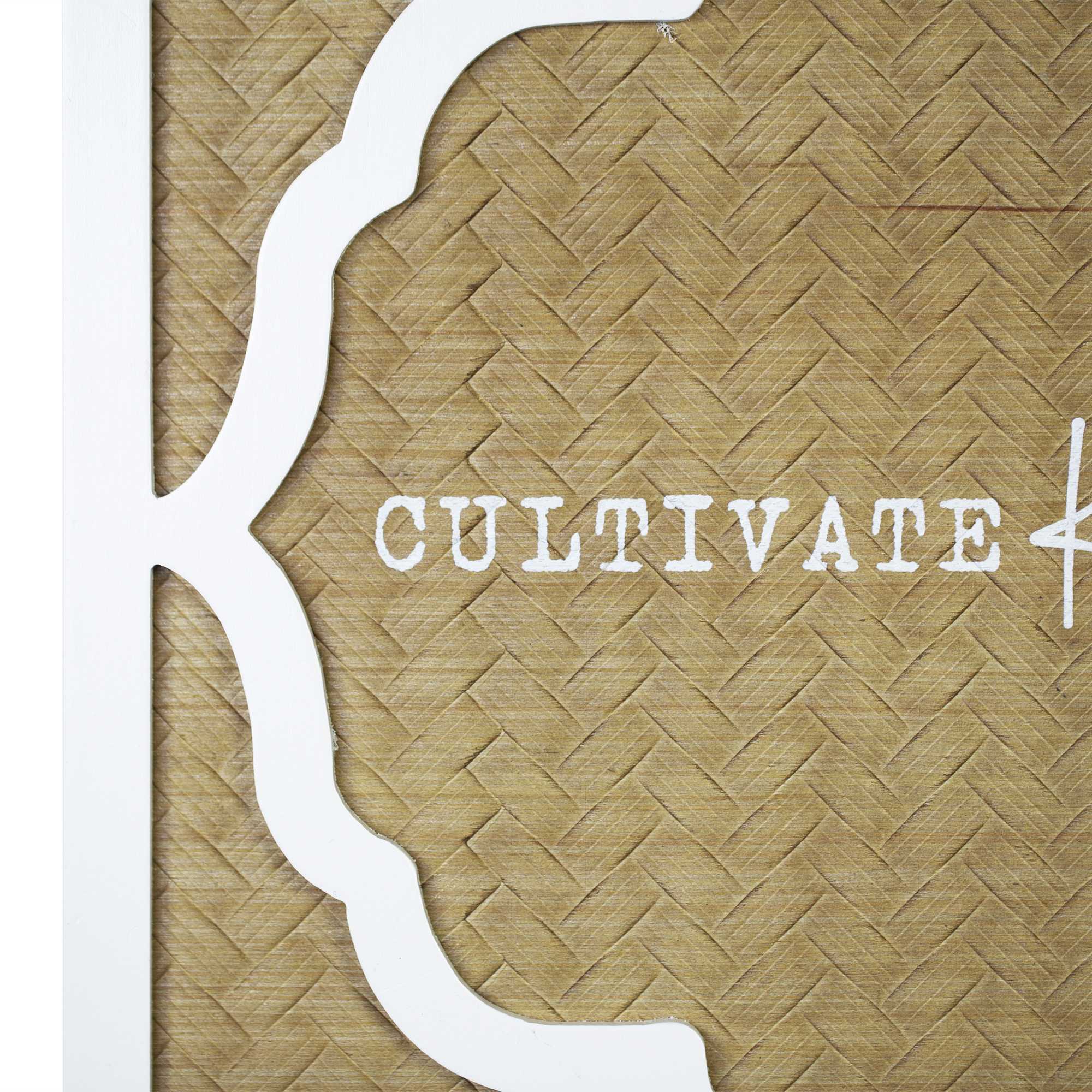 16" X 16" 'Cultivate Kindness" Framed Wall Art