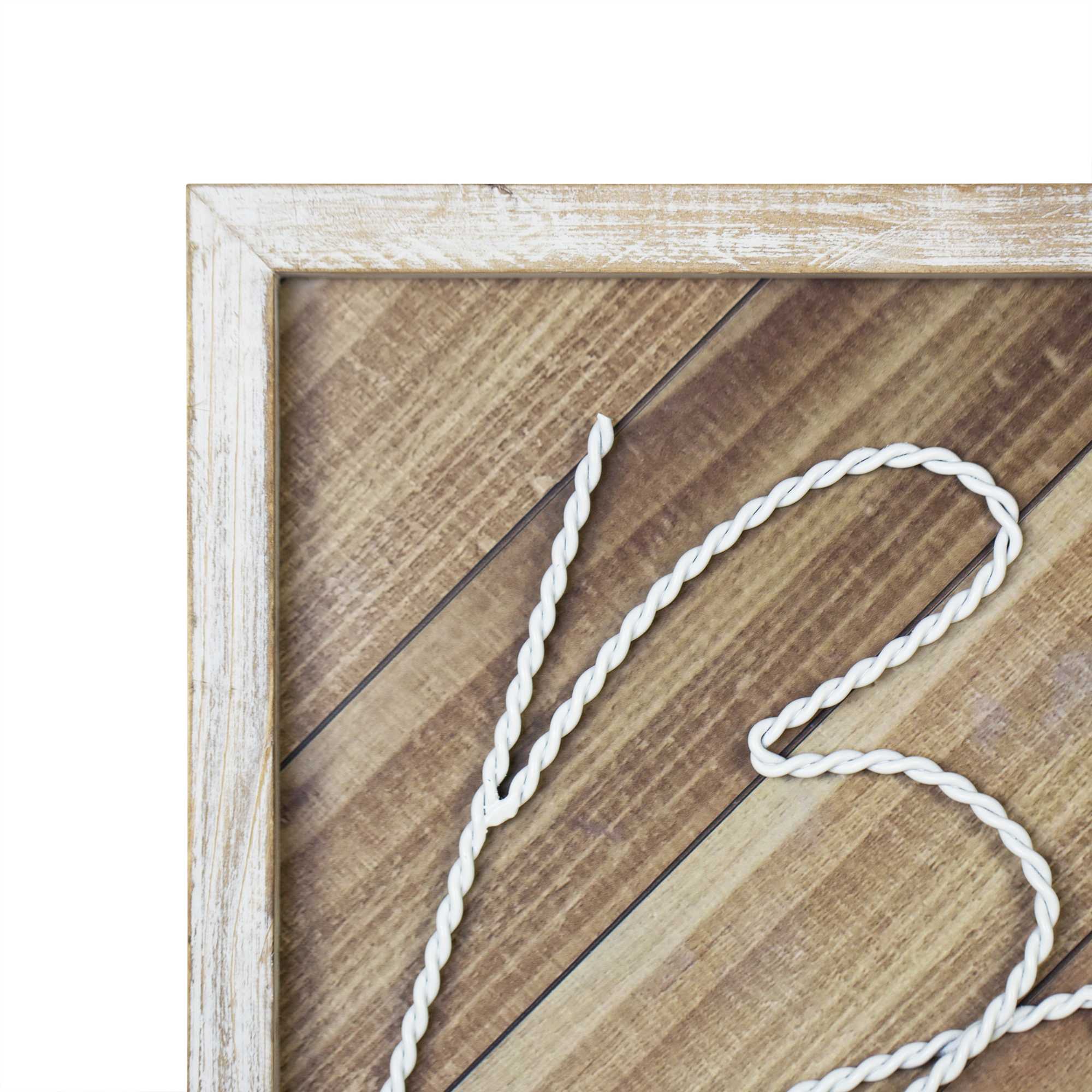 20" X 12" "Beach" Framed Wall Art