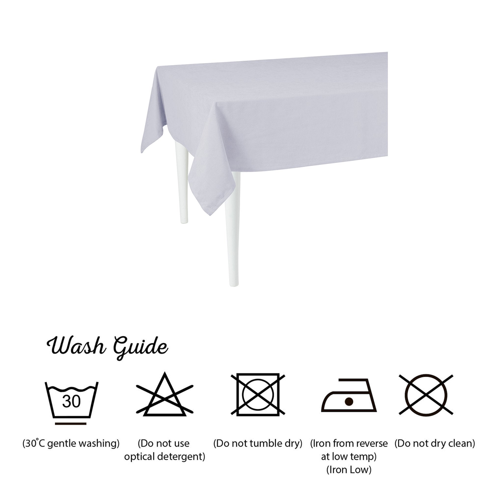 120" Merry Christmas Rectangle Tablecloth in  Grey