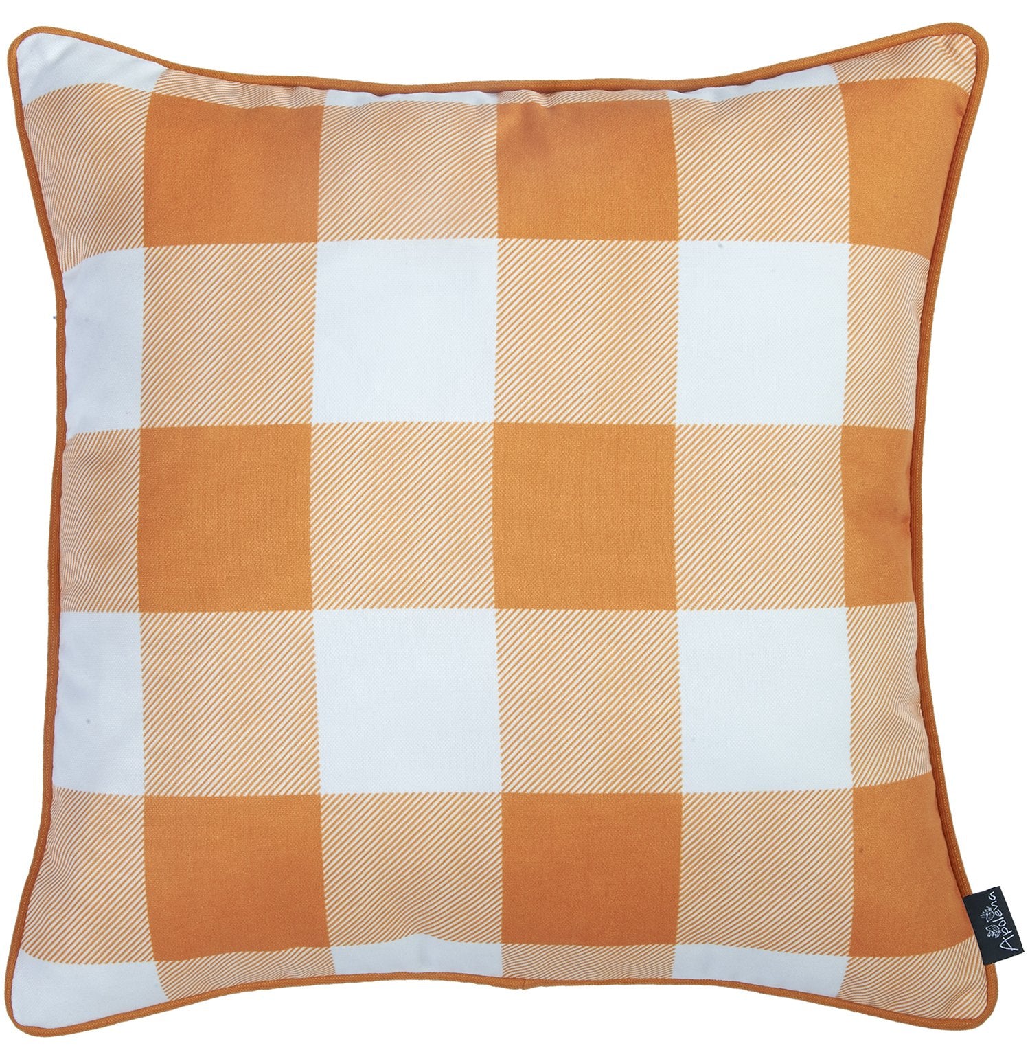 Set of 4 18" Fall Season Pumpkin Throw Pillow Cover in Multicolor