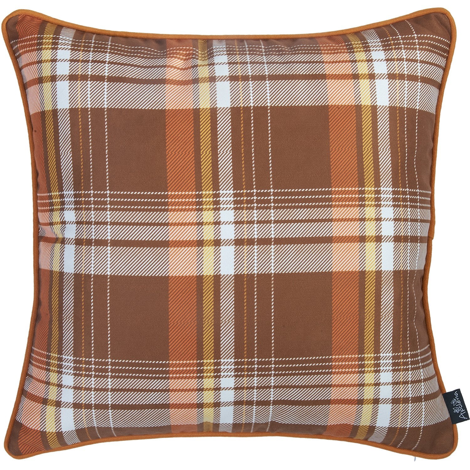 Set of 2 18" Fall Thanksgiving Pumpkin Throw Pillow Cover in Multicolor