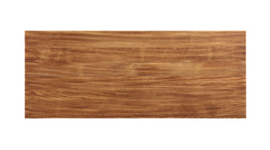Sleek Natural Finish Rectanglular Top Bar Table with Gunmetal finish Sled base