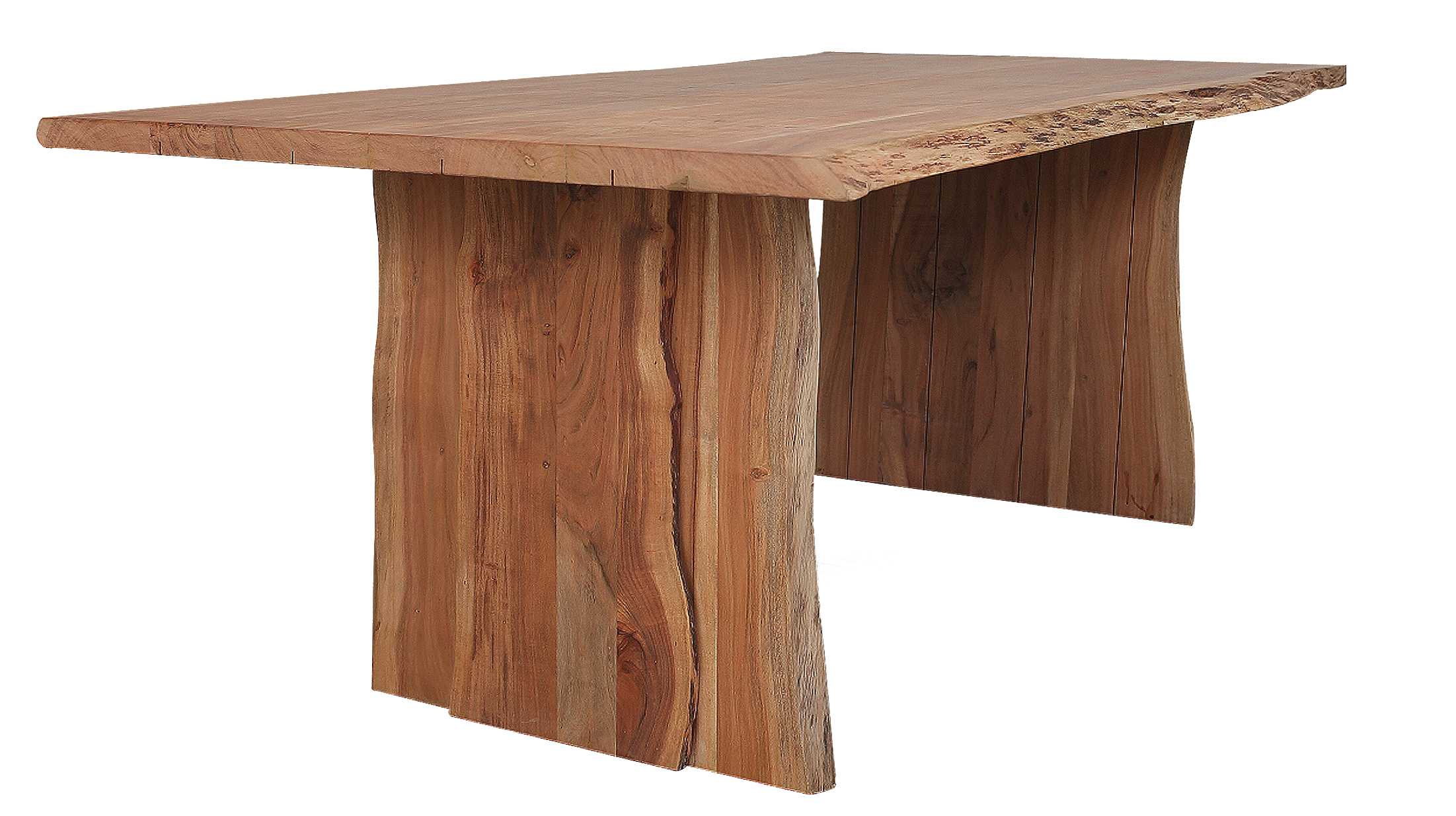 Solid Acacia Wood Dining Table