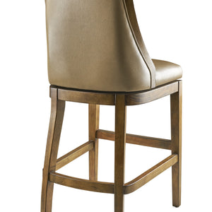 40" Honeysuckle Rubber Wood Bar Stool