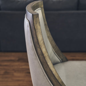 45" Honeysuckle Rubber Wood Bar Stool
