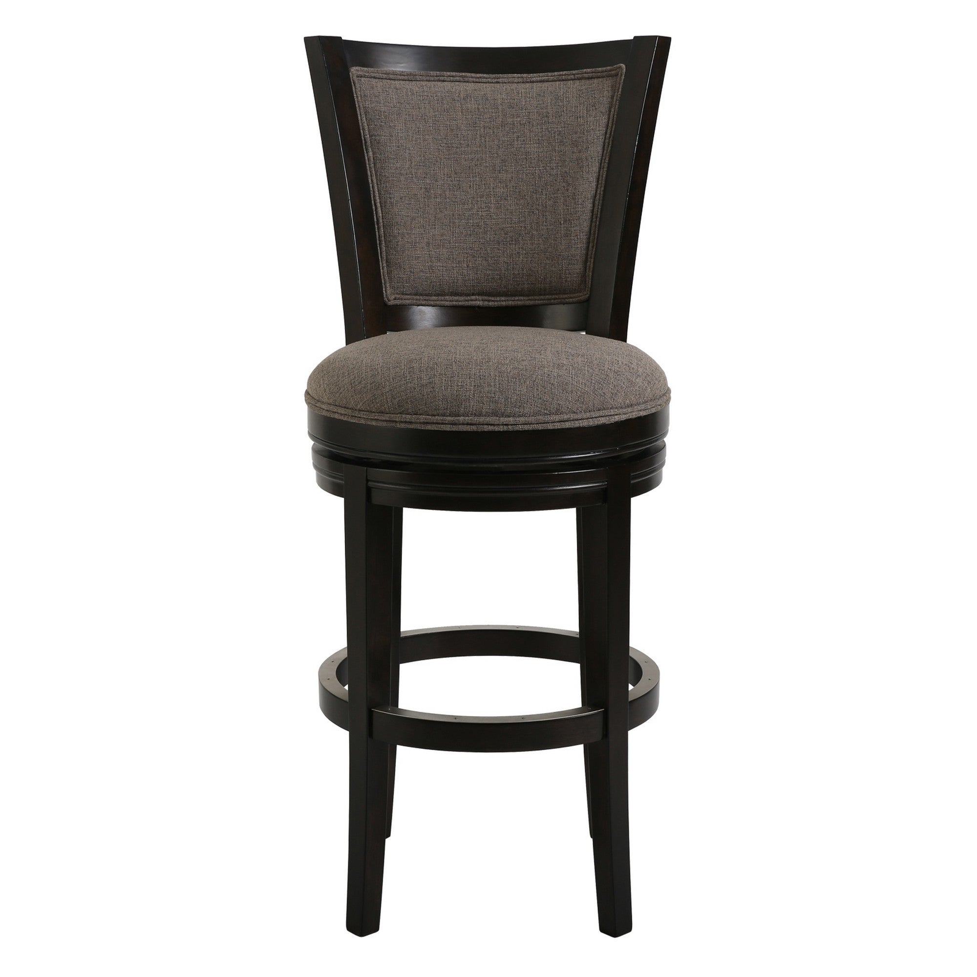 45" Truffle Hardwood Frame Upholstered Bar Stool