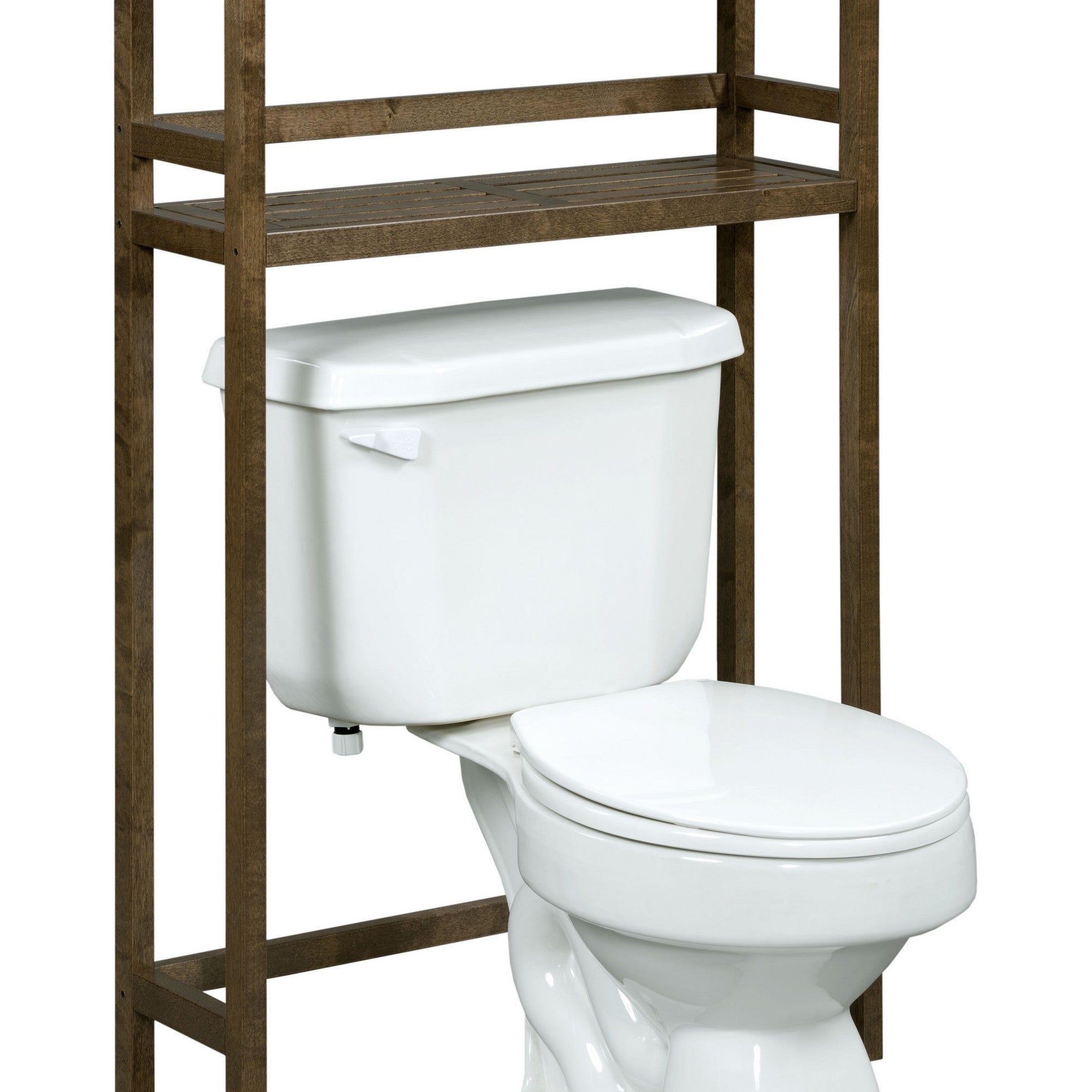 48" Bathroom Extra Storage with 2 Shelves in Antique Chestnut