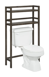 48" Bathroom Extra Storage with 2 Shelves in Espresso