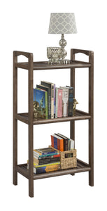 46" Bookcase with 3 Shelves in Antique Chesnut
