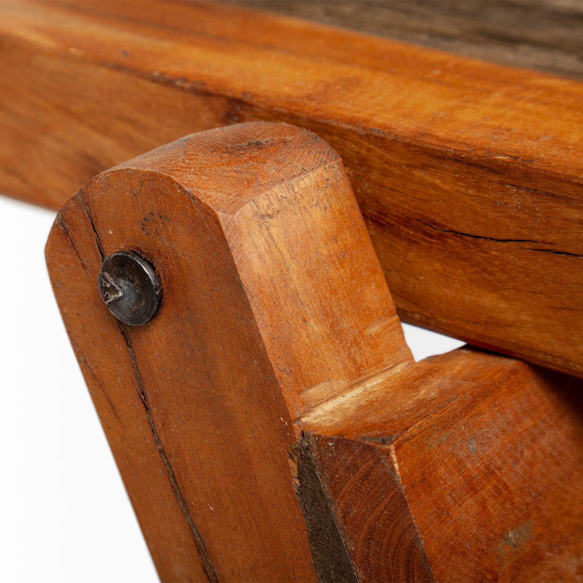 Rectangular Reclaimed Mango Wood Finish Console Table
