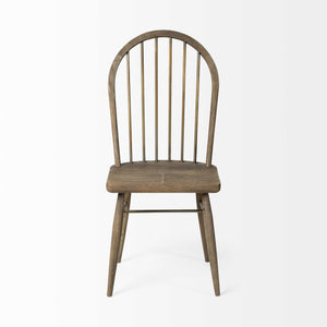 Solid Wood Brown Dining Chair