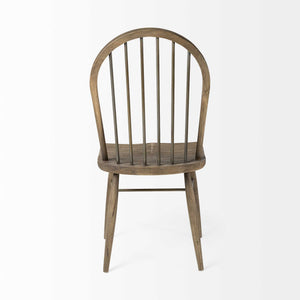 Solid Wood Brown Dining Chair